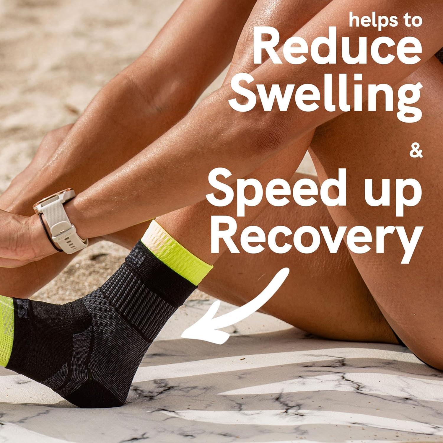 Soporte de Tobillo Zensah - Compresión para Esguinces - Beige