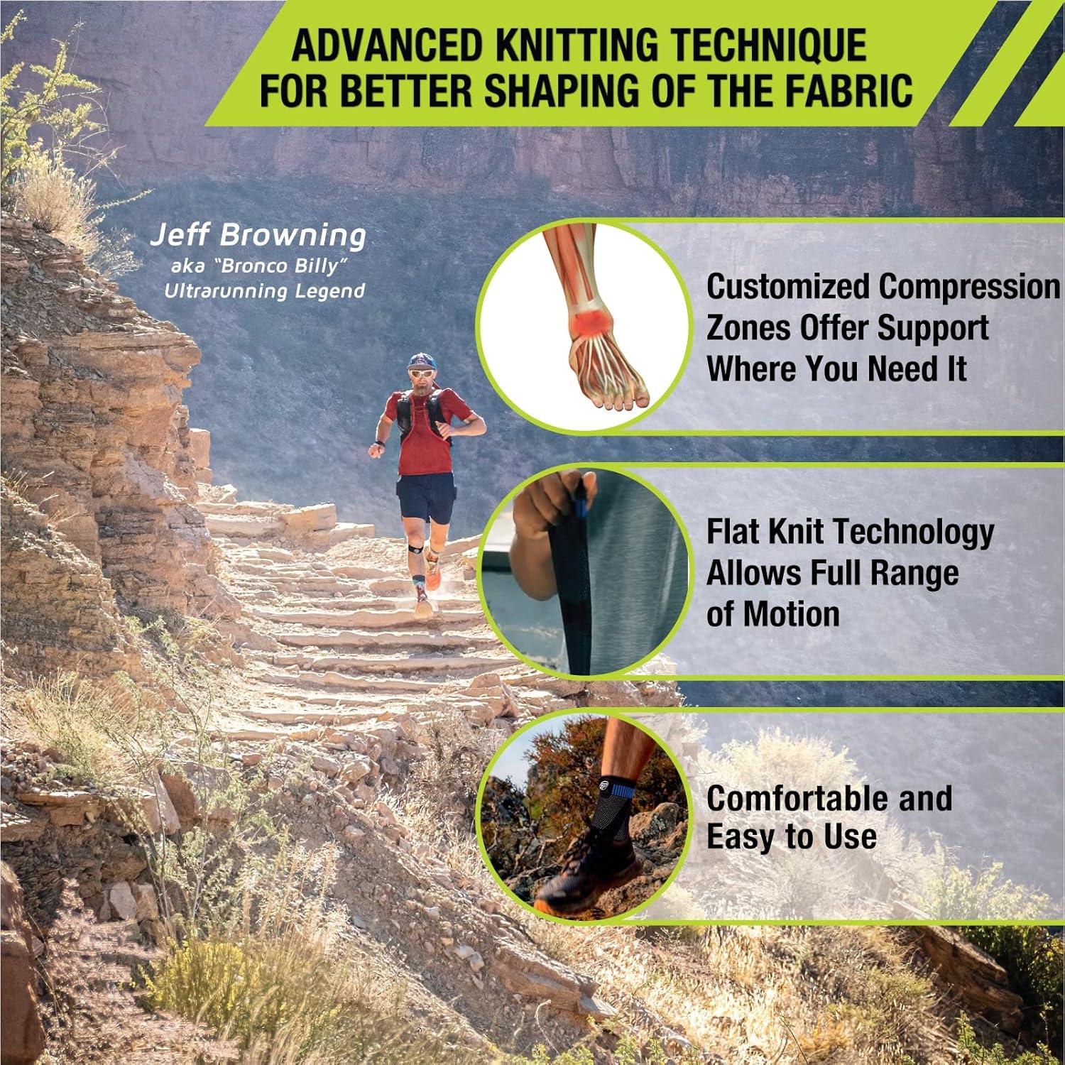 Soporte de Tobillo 3D Pro-Tec Athletics Mediano Transpirable