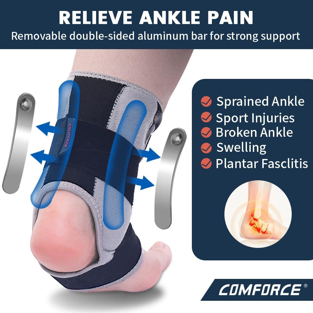 Férula para Tobillo Comforce Ajustable para Esguinces y Fascitis