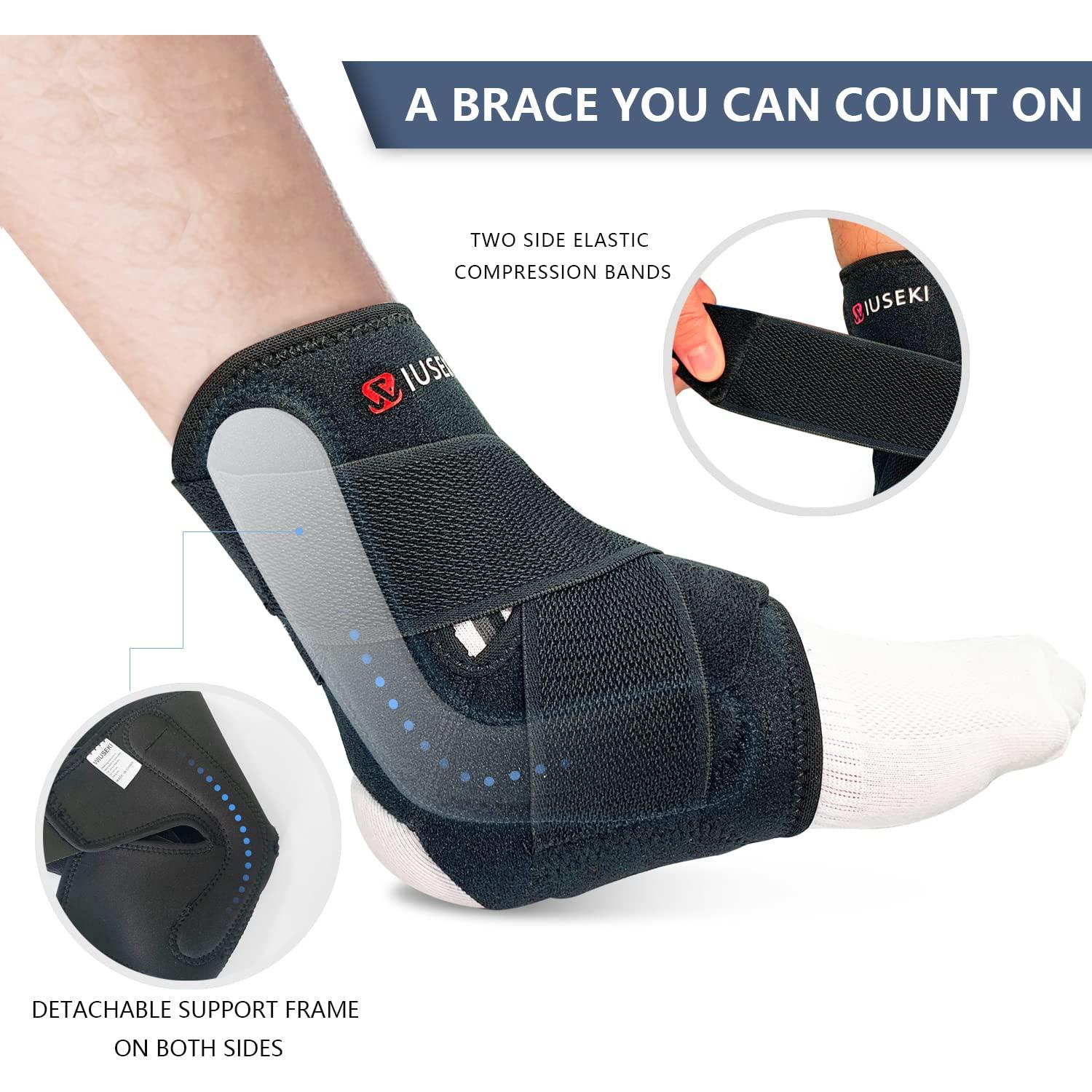 Soporte para Tobillo Mediano Wiuseki - Estabilizador para Esguince