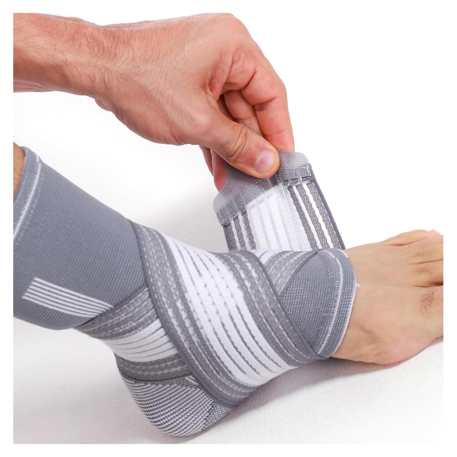 Faja de Soporte para Tobillo NeoTech Care Ajustable Gris S