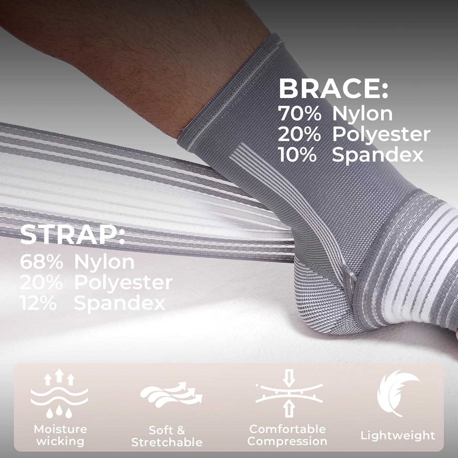 Faja de Soporte para Tobillo NeoTech Care Ajustable Gris S