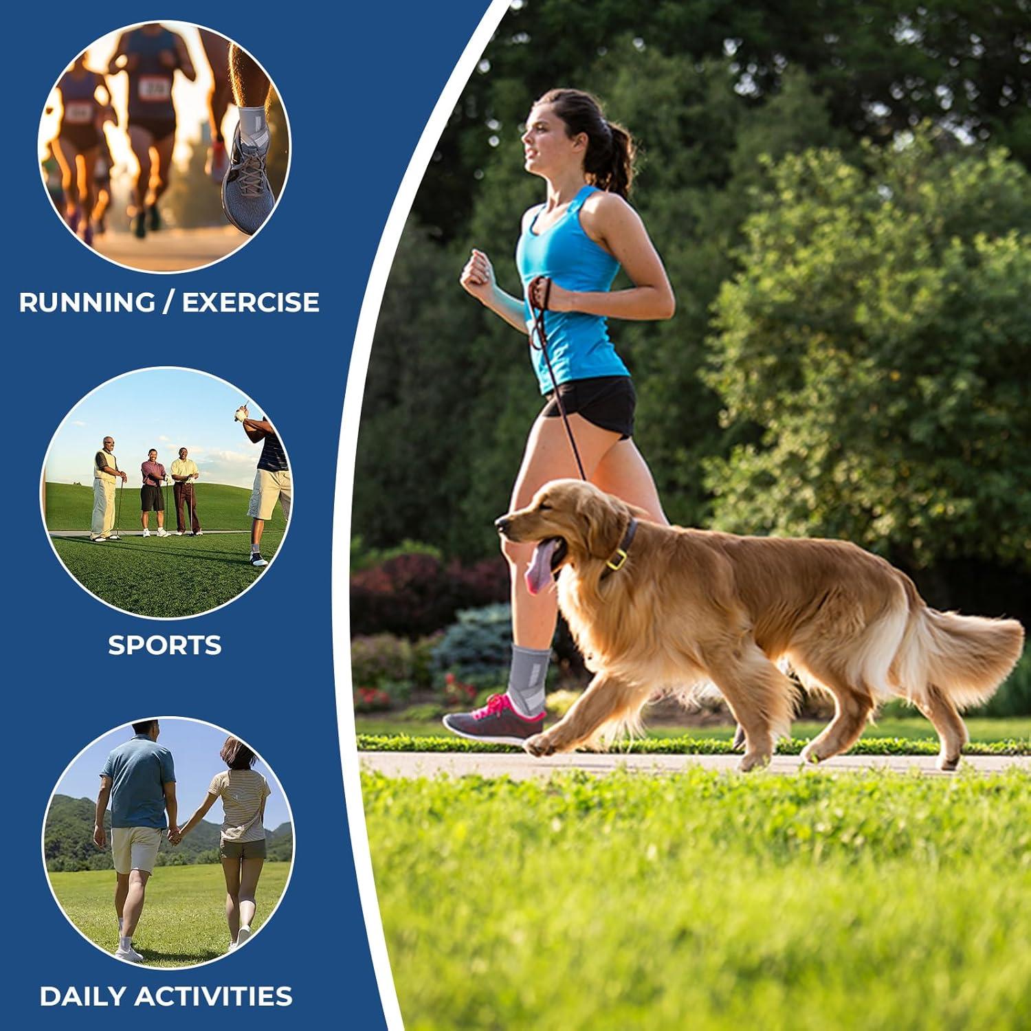 Faja de Soporte para Tobillo NeoTech Care Ajustable Gris S