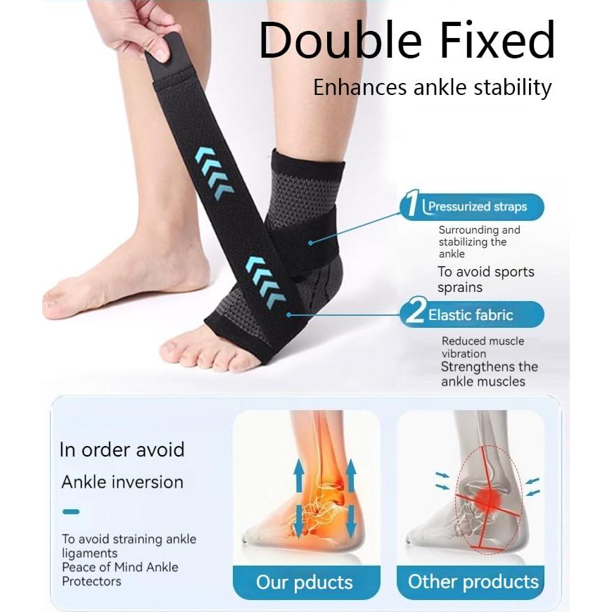 Férula para Tobillo Consss - Soporte Ajustable para Esguince