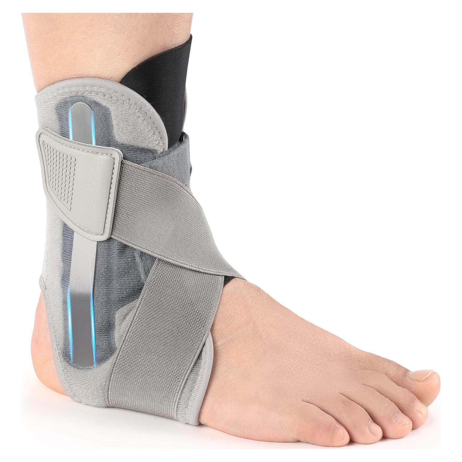 Férula de Soporte para Tobillo Awkstar Ajustable Gris
