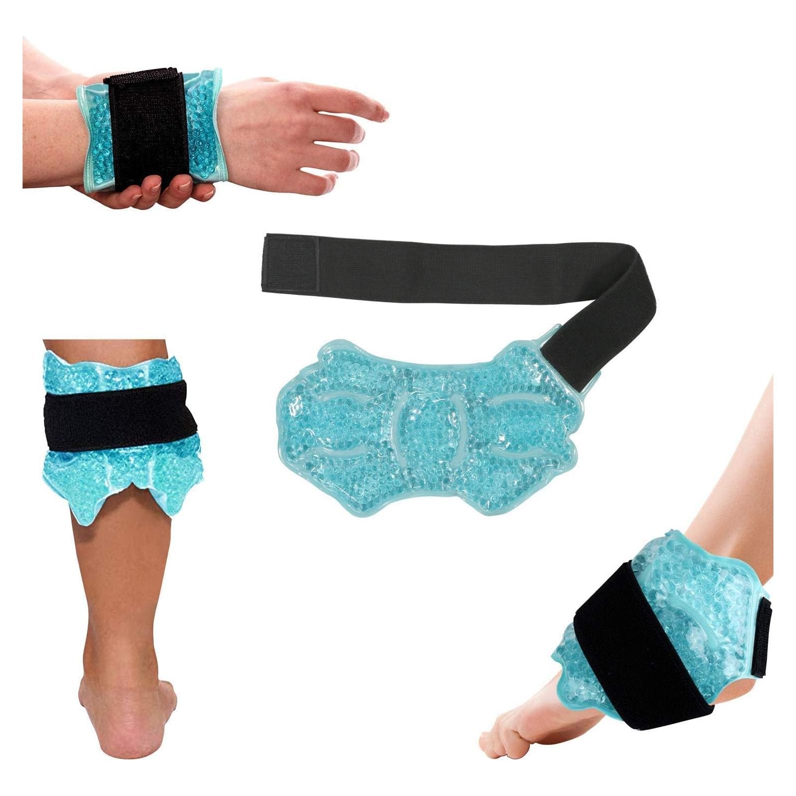 Envoltura de terapia de hielo All One Tech para tobillos 1 cuenta