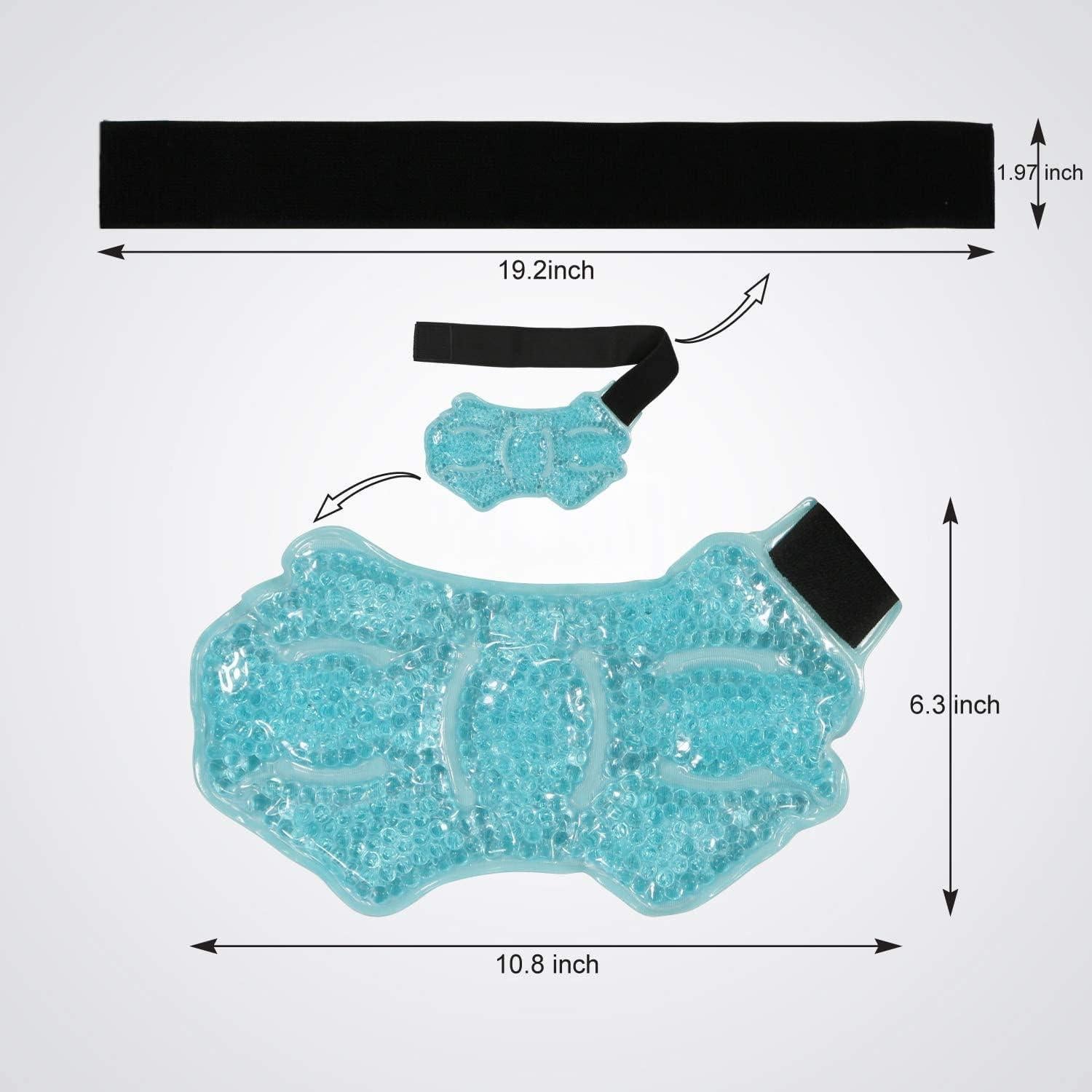 Envoltura de terapia de hielo All One Tech para tobillos 1 cuenta