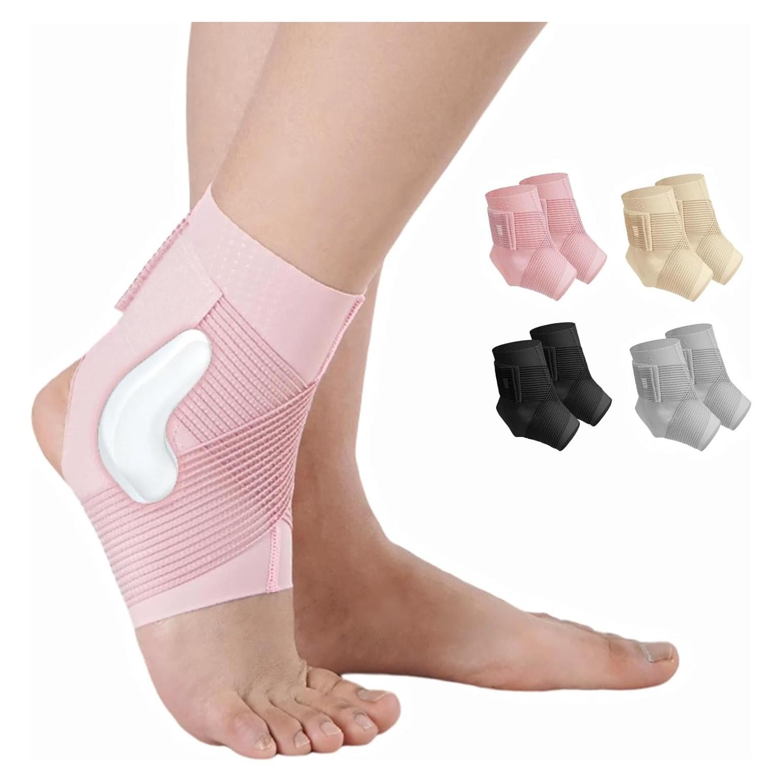 Férula de Tobillo NuCamper Unisex Ajustable con Compresión