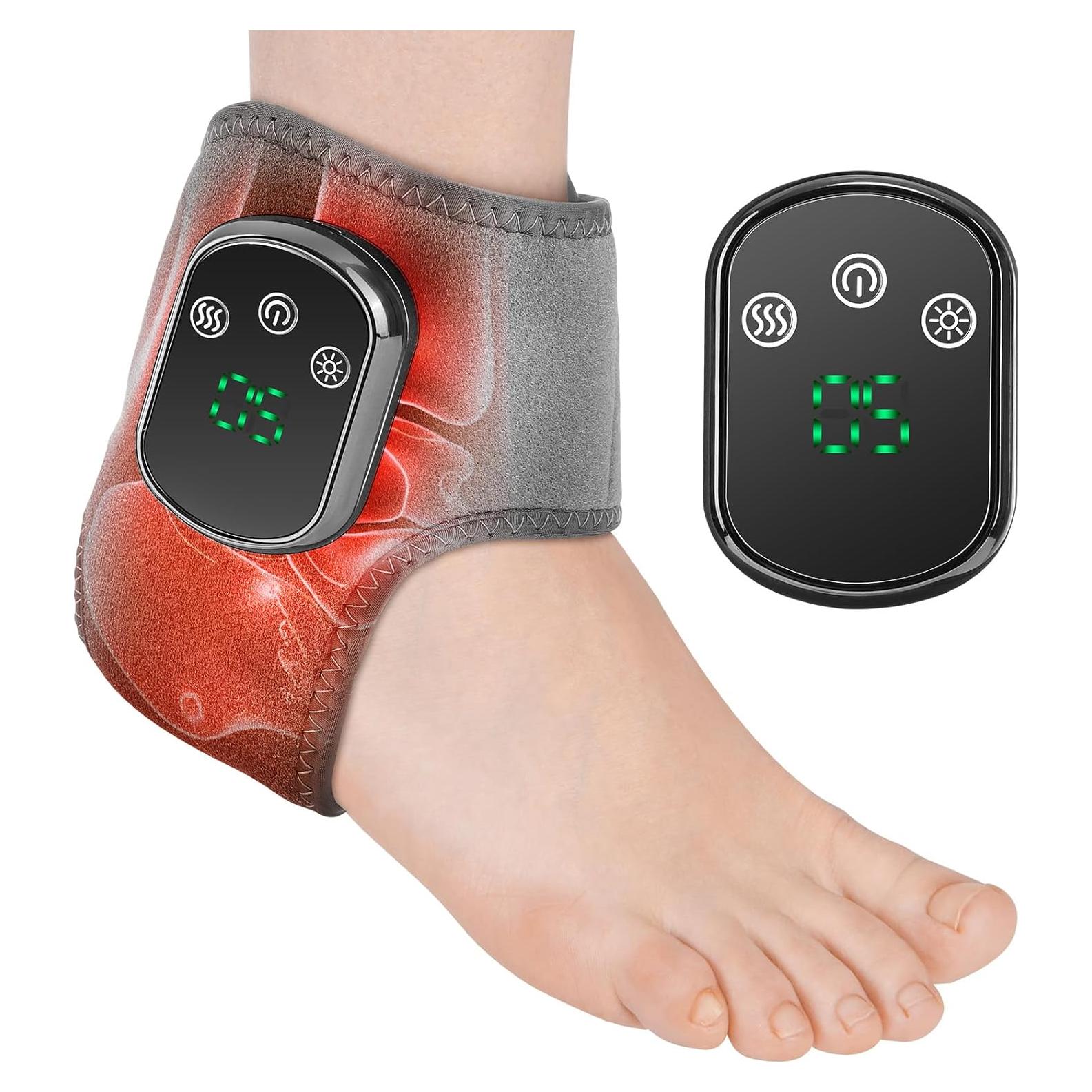 Almohadilla Calentadora para Tobillo MOAJAZA, Masaje y Calor