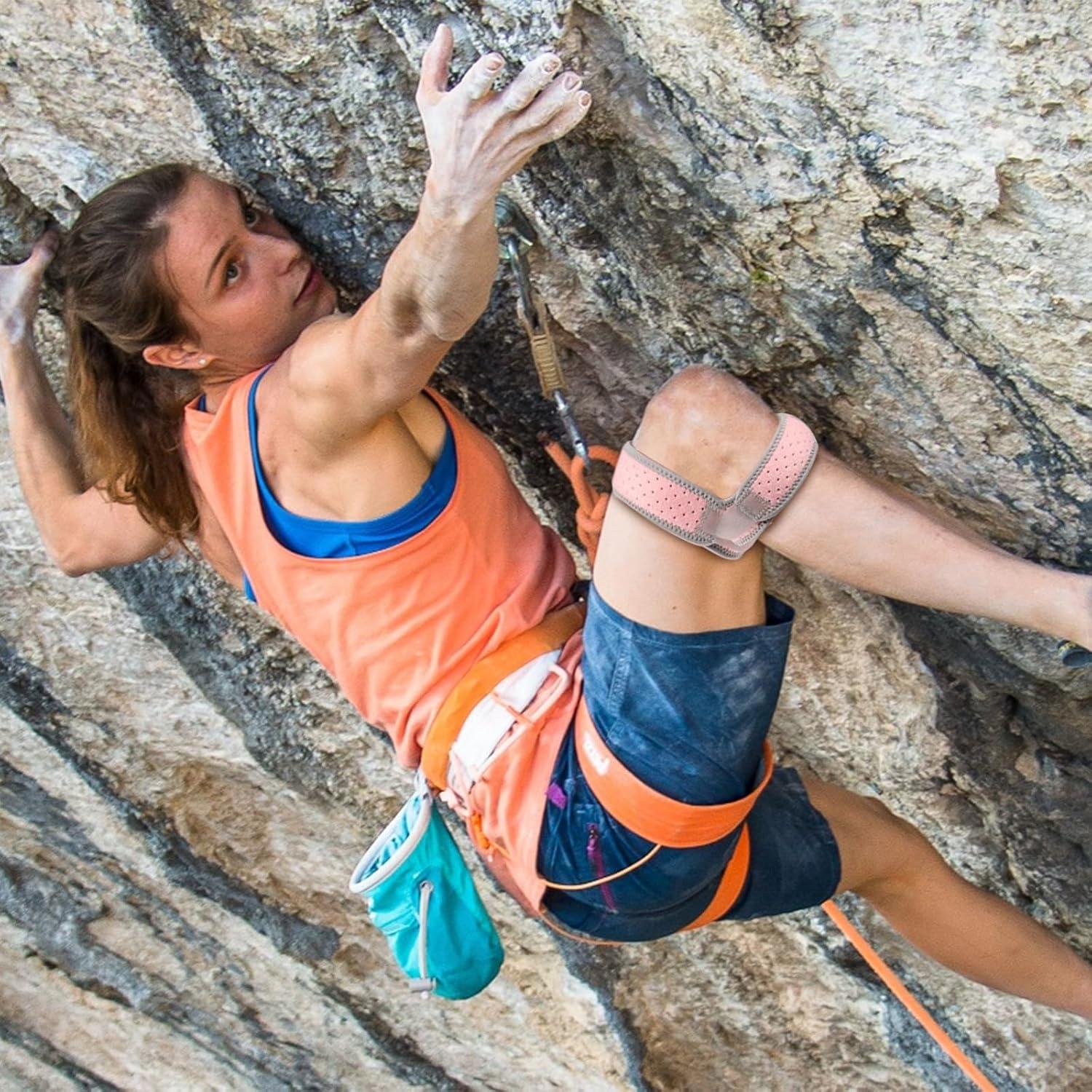 Paquete de 2 correas para rodilla patelar huoflame - Alivio dolor