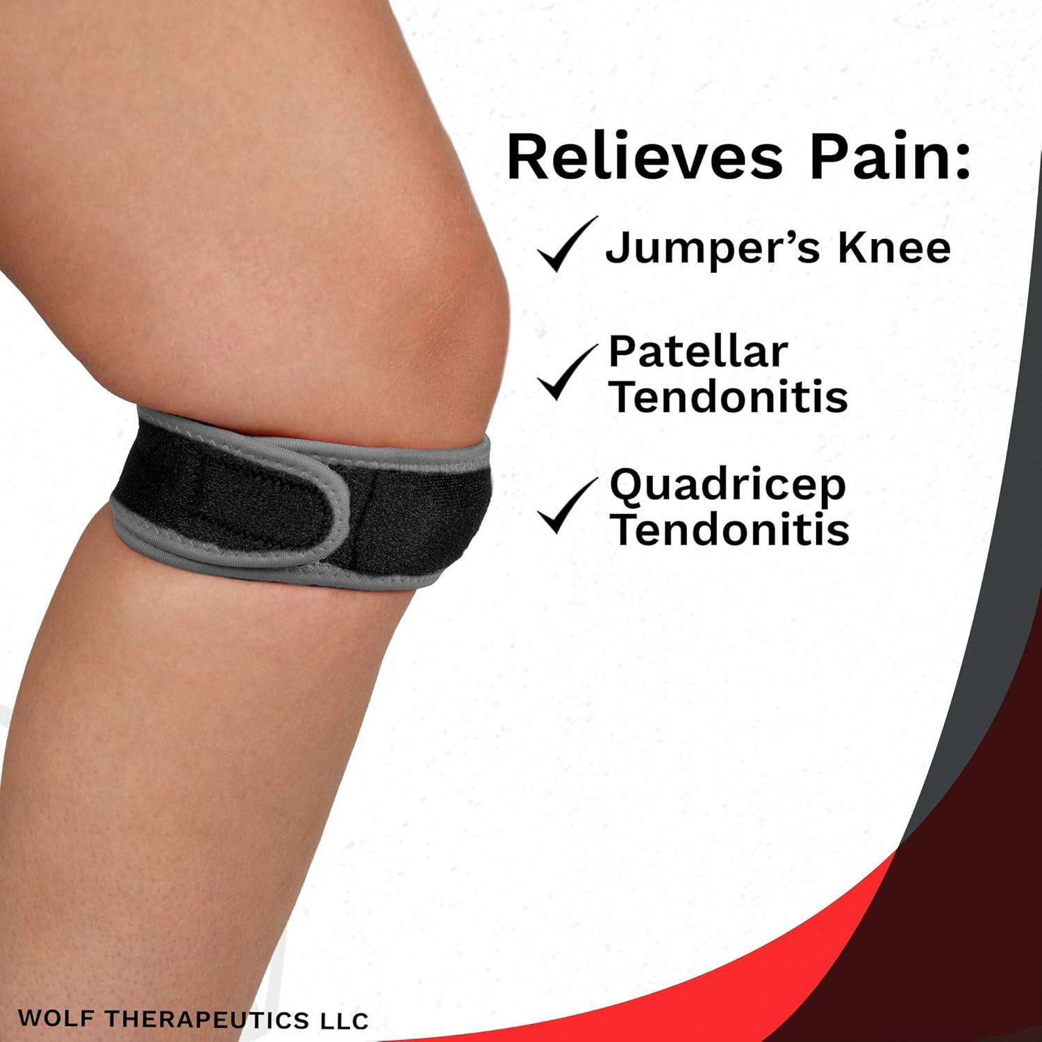 Correa para Rodilla Wolf Therapeutics - Soporte Tendón Patelar Ajustable