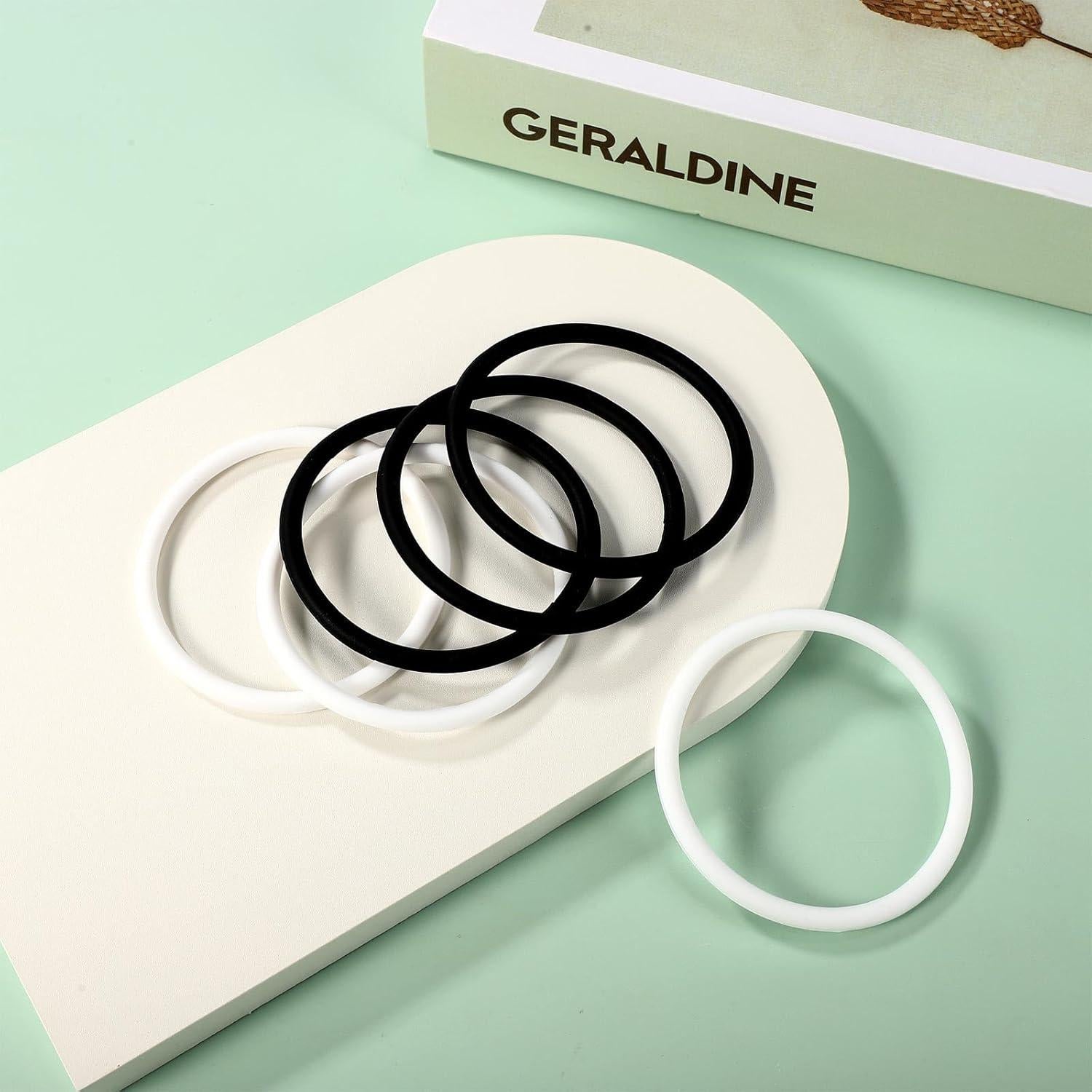 6 Soportes de Tendón Patelar Lyreh - Banda Silicona 7.5cm