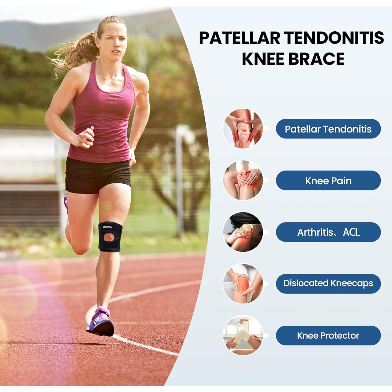 Férula de Rodilla JOMVD para Tendinitis Patelar - Soporte Ajustable