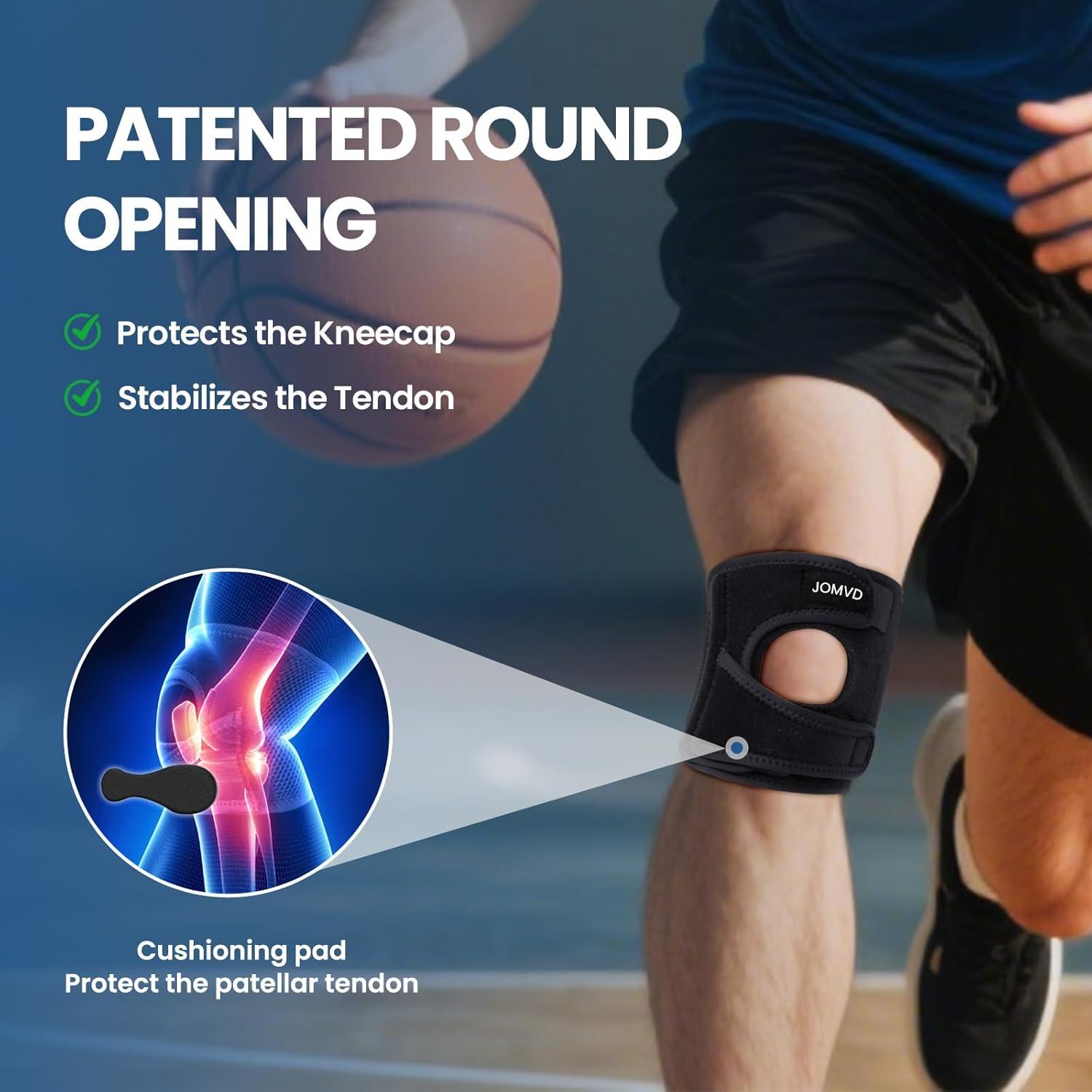 Férula de Rodilla JOMVD para Tendinitis Patelar - Soporte Ajustable