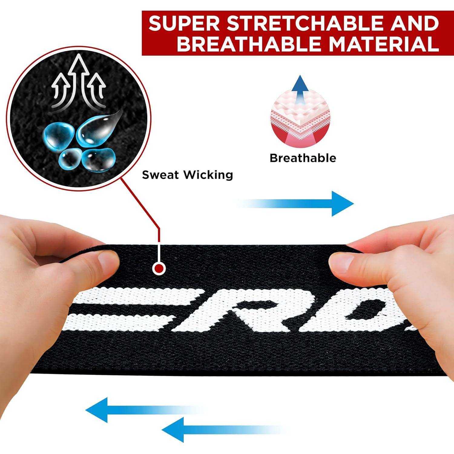 Envolturas de Rodilla RDX 2m Soporte Levantamiento Pesas