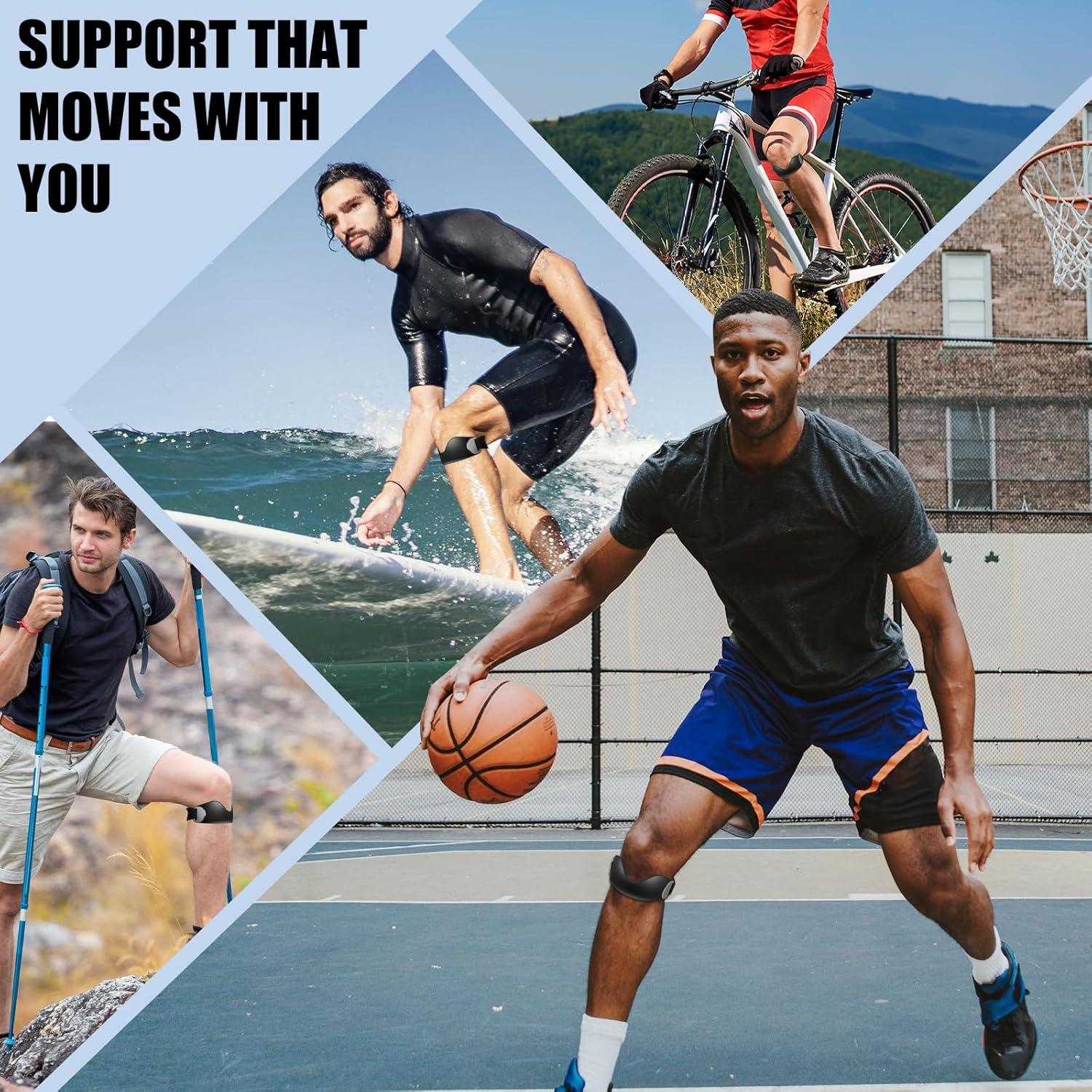 Faja de Soporte para Tendón Patelar TASZOOS - 2 Pcs Ajustable