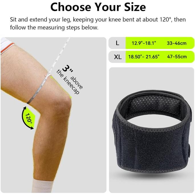 Férula de Rodilla Patella Soloever Ajustable para Dolor