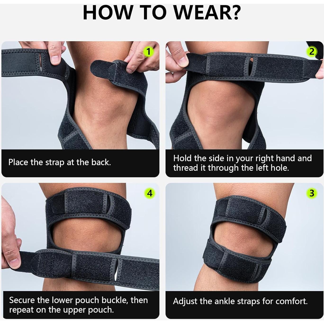 Férula de Rodilla Patella Soloever Ajustable para Dolor