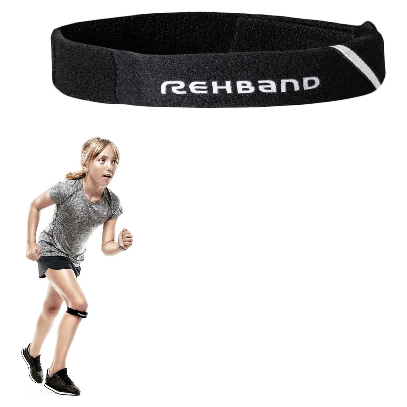 Soporte de Rodilla Patelar Rehband Junior Talla Única Negro