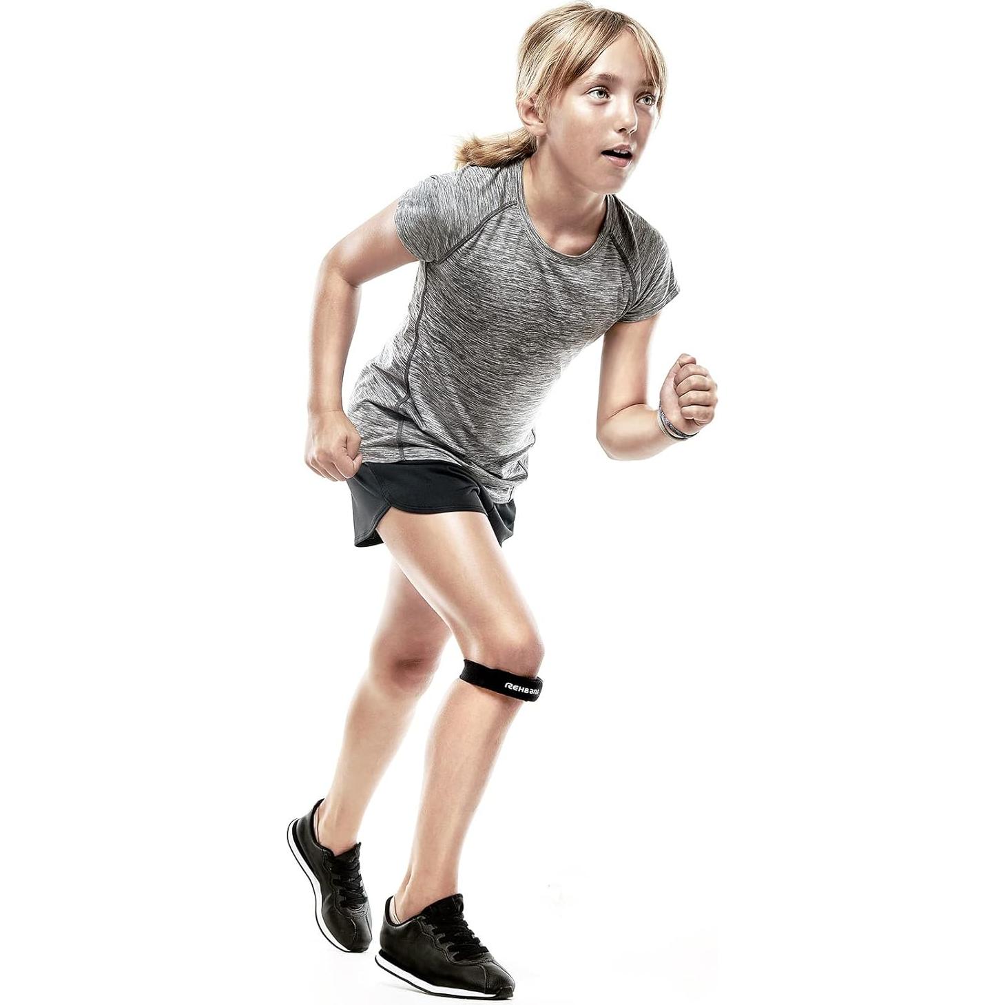 Soporte de Rodilla Patelar Rehband Junior Talla Única Negro