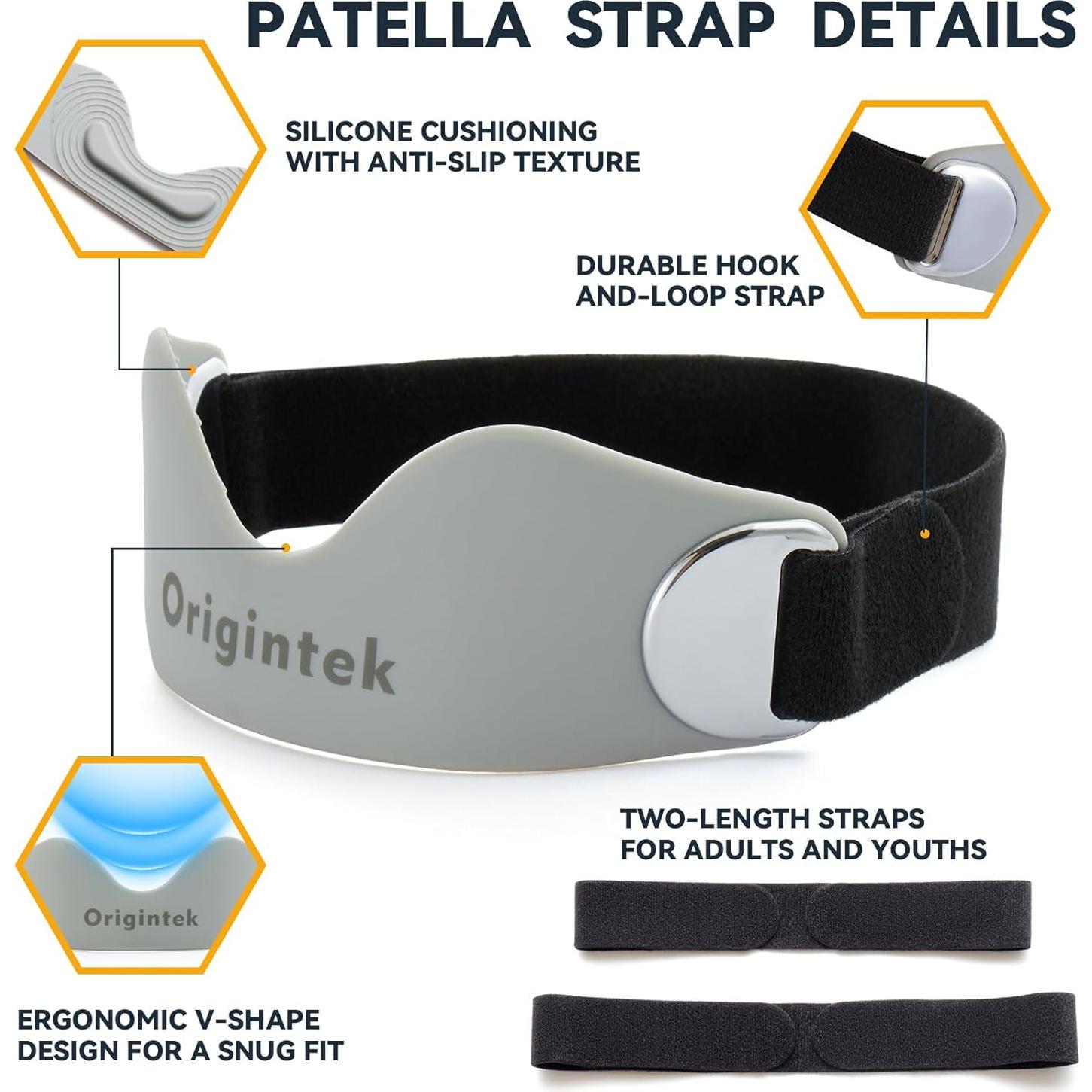 Correa Ajustable para Tendón Patelar Origintek - Soporte Rodilla