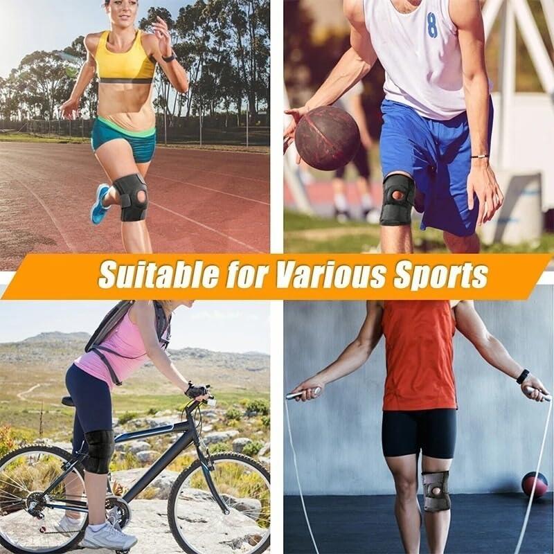 Faja de Rodilla NADUSEP Ajustable con Almohadilla Patelar 32-46 cm