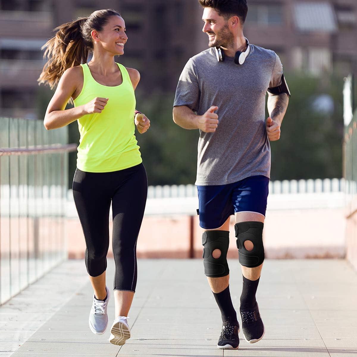 Faja de Rodilla NADUSEP Ajustable con Almohadilla Patelar 32-46 cm