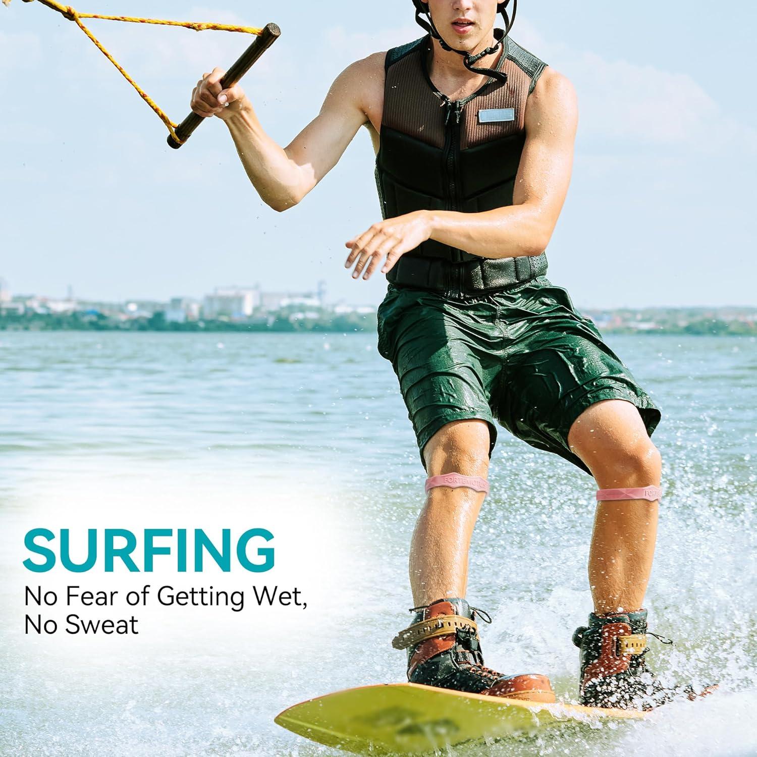 Correa de Soporte para Tendón Patelar FORTEMOTUS Rosa S/M