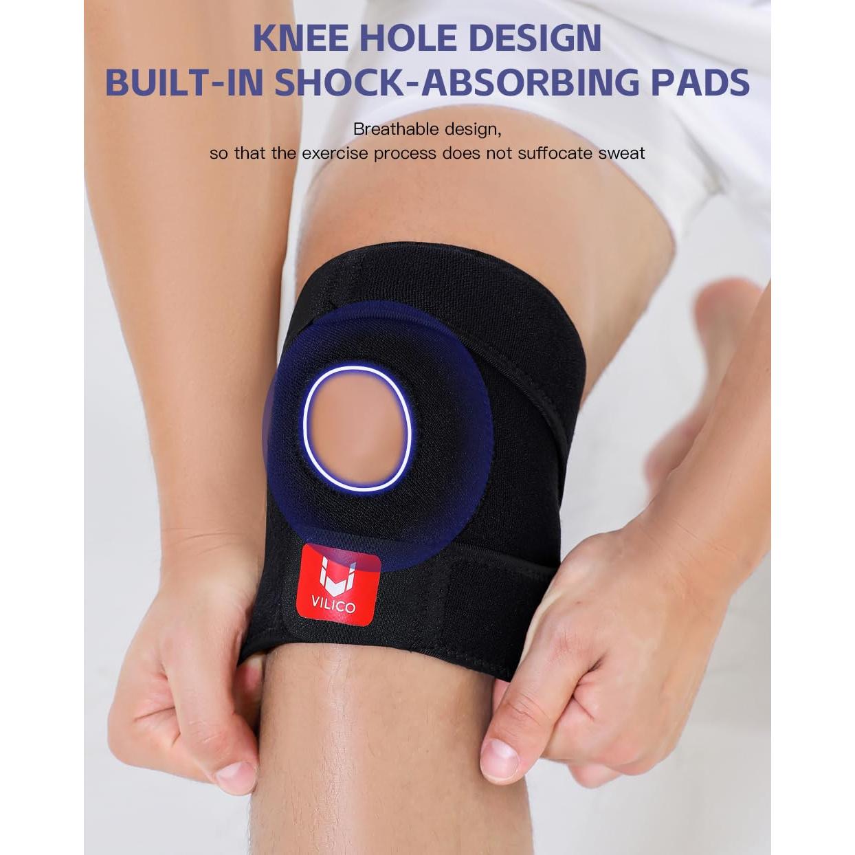 Férula para Rodilla SUJAYU Ajustable Alivio Dolor Articular