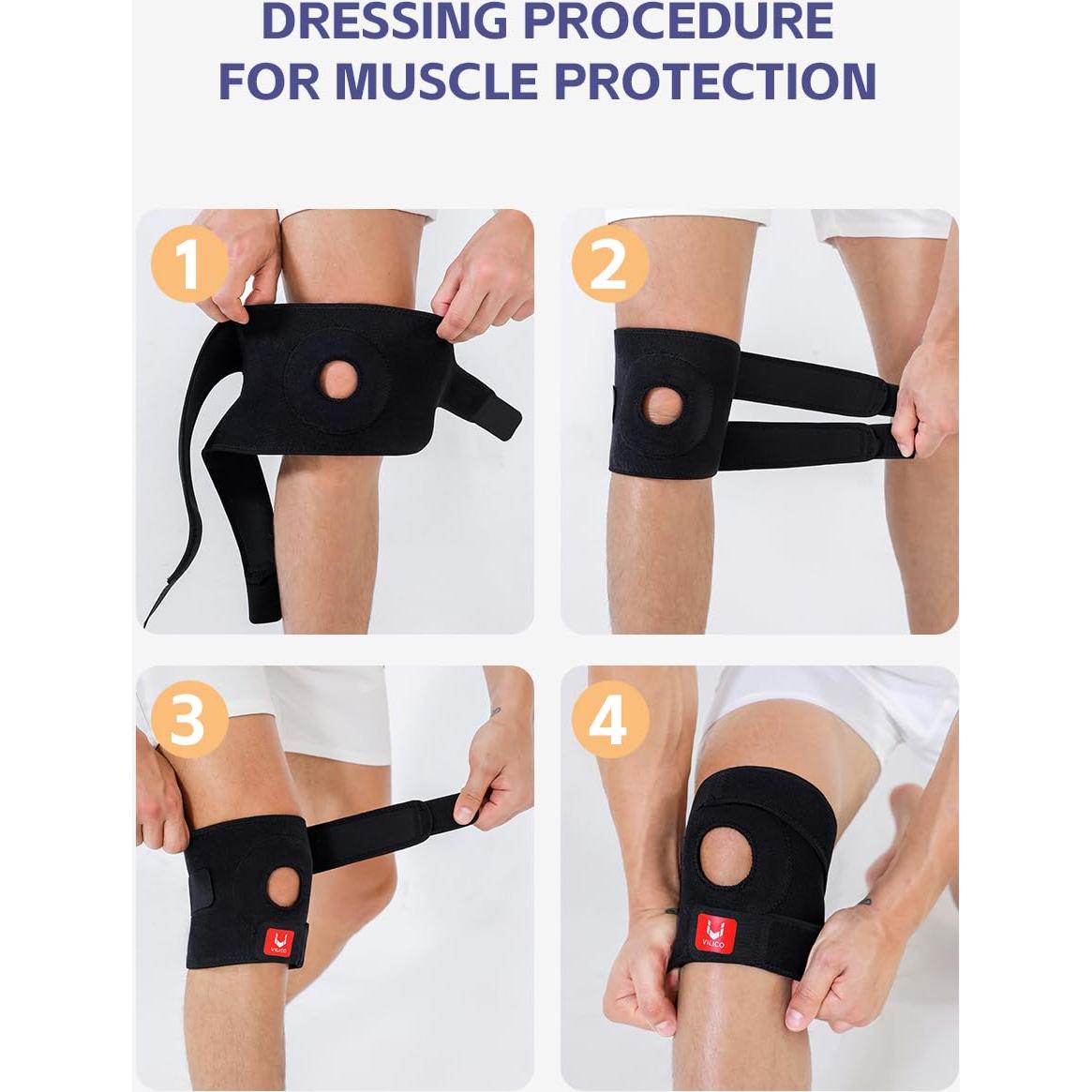 Férula para Rodilla SUJAYU Ajustable Alivio Dolor Articular