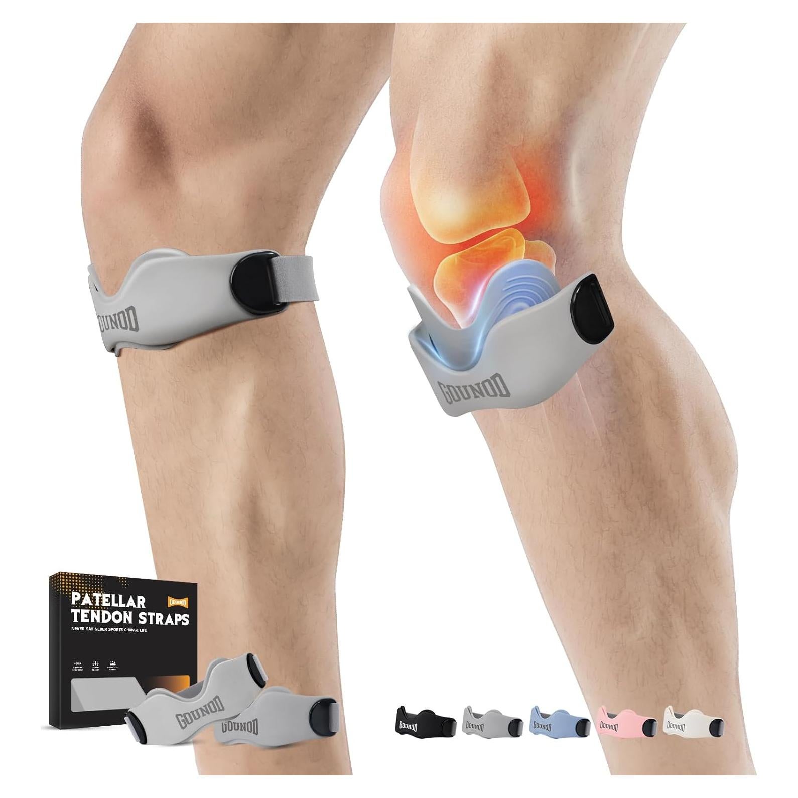 Faja de Soporte para Tendón Patelar GOUNOD - Alivio Dolor Rodilla