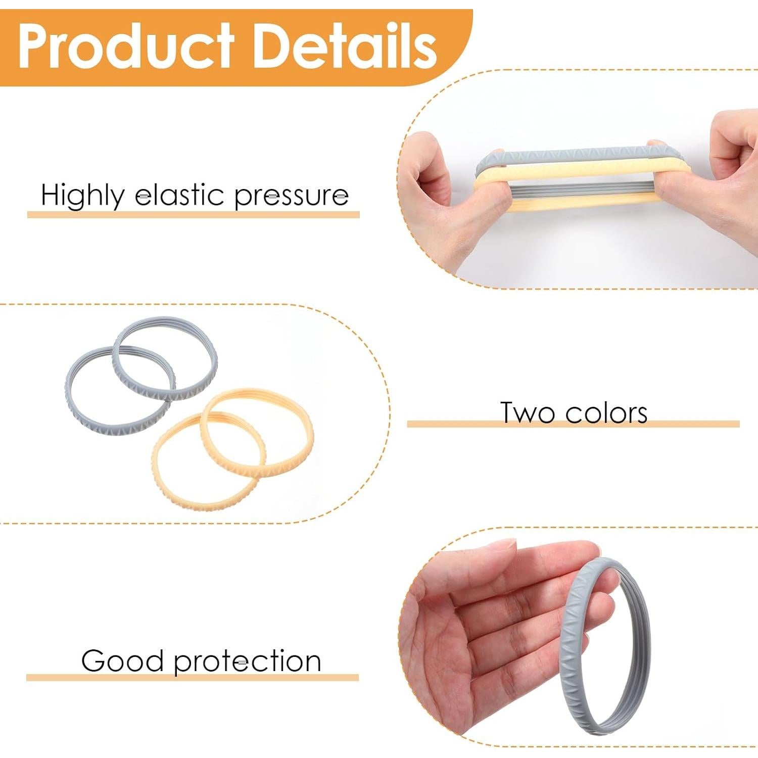 4 Piezas Soporte de Tendón Patelar JJUNW para Rodilla