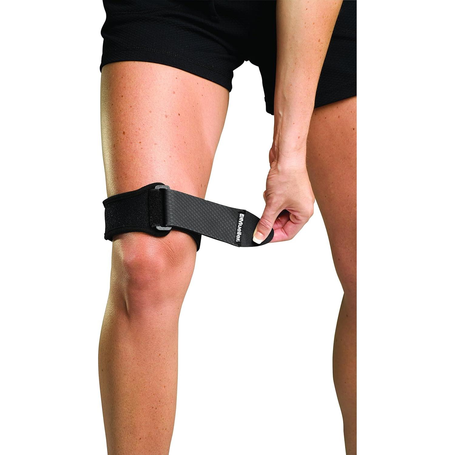 Correa ITB Mueller Sports Medicine para Rodilla Unisex Negra