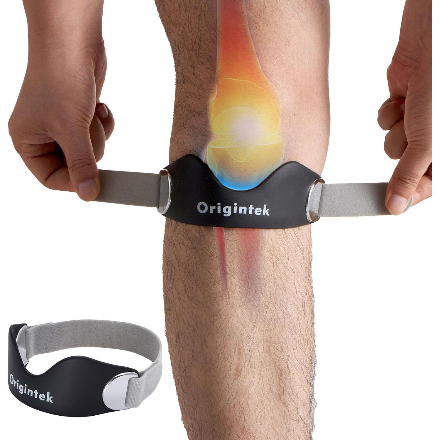 Faja de Soporte para Tendón Patelar Origintek - Ajustable y Antideslizante