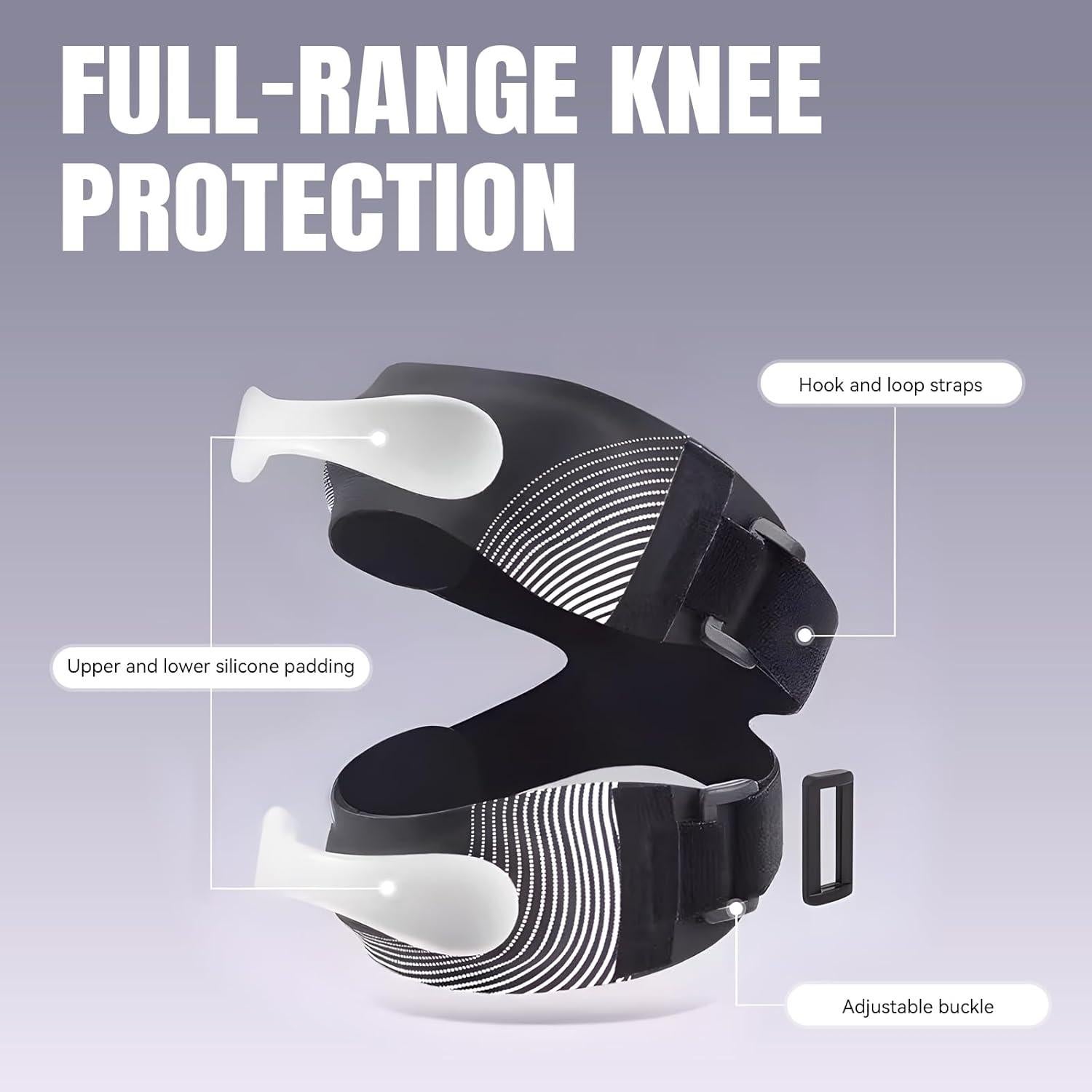 Férula Rodilla Ajustable Huge Hill - Compresión Transpirable