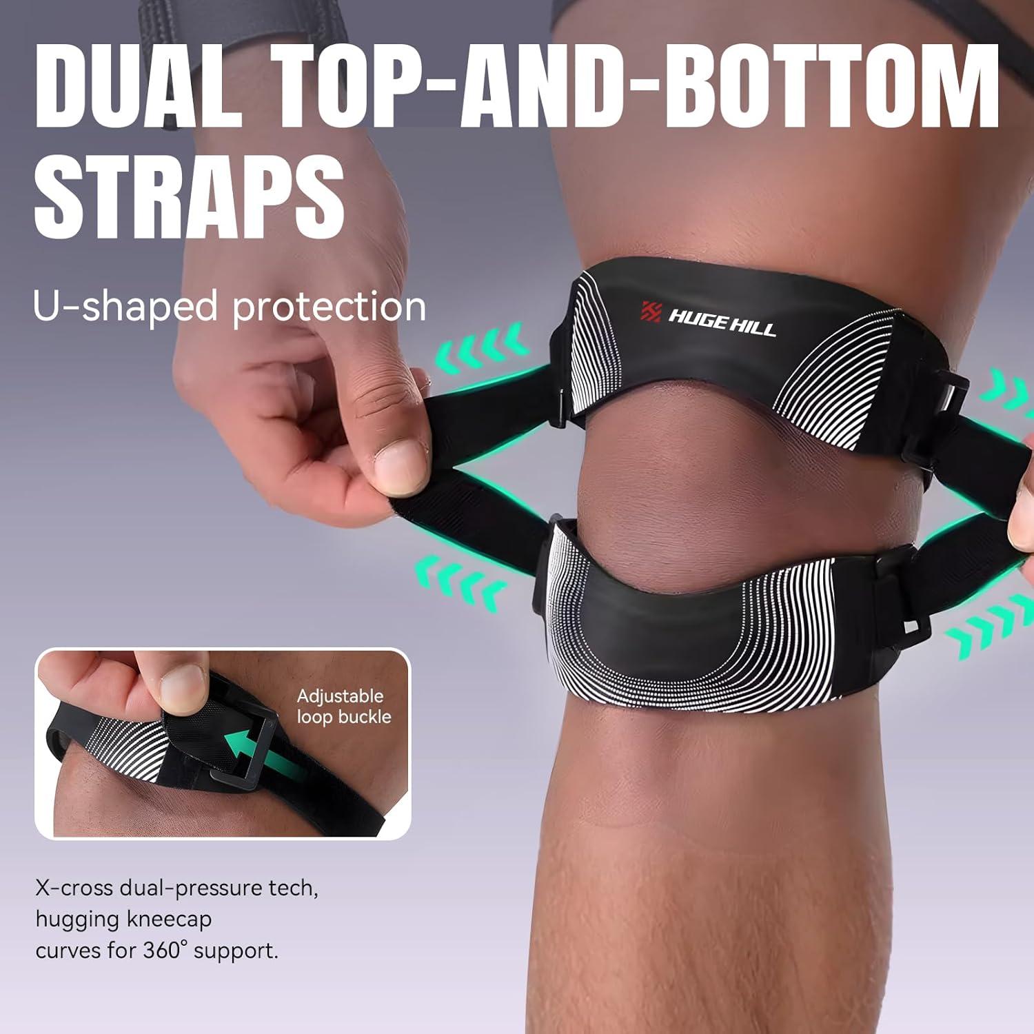 Férula Rodilla Ajustable Huge Hill - Compresión Transpirable