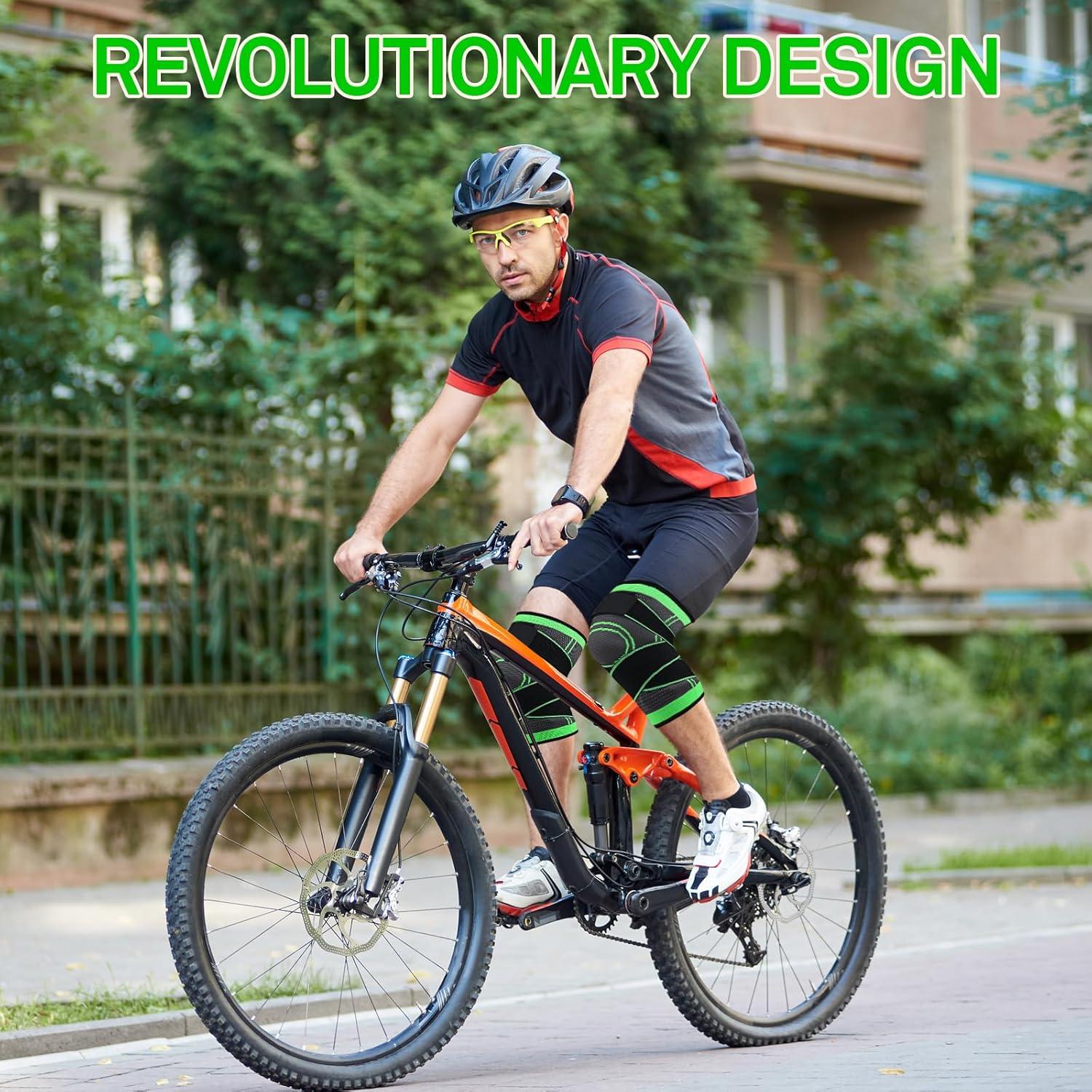 Manga de Rodilla Ajustable RakRlek - Soporte para Artritis y Lesiones