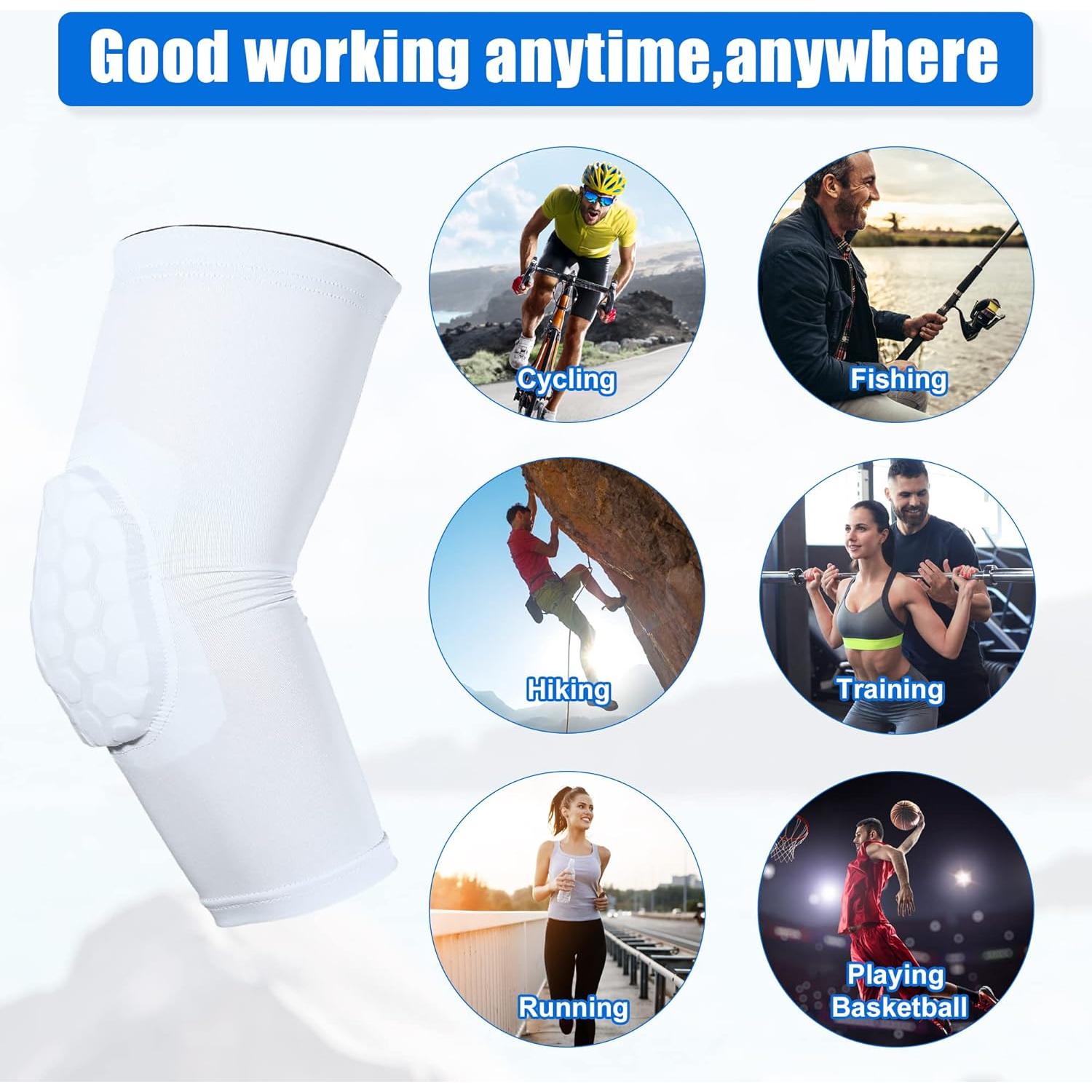 Faja de Codo VOCOSTE 2pcs Soporte Compresión Talla M Blanca