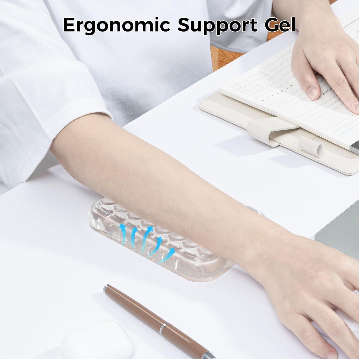 Soporte Ergonómico para Codos Ospelelf, Almohadilla de Gel