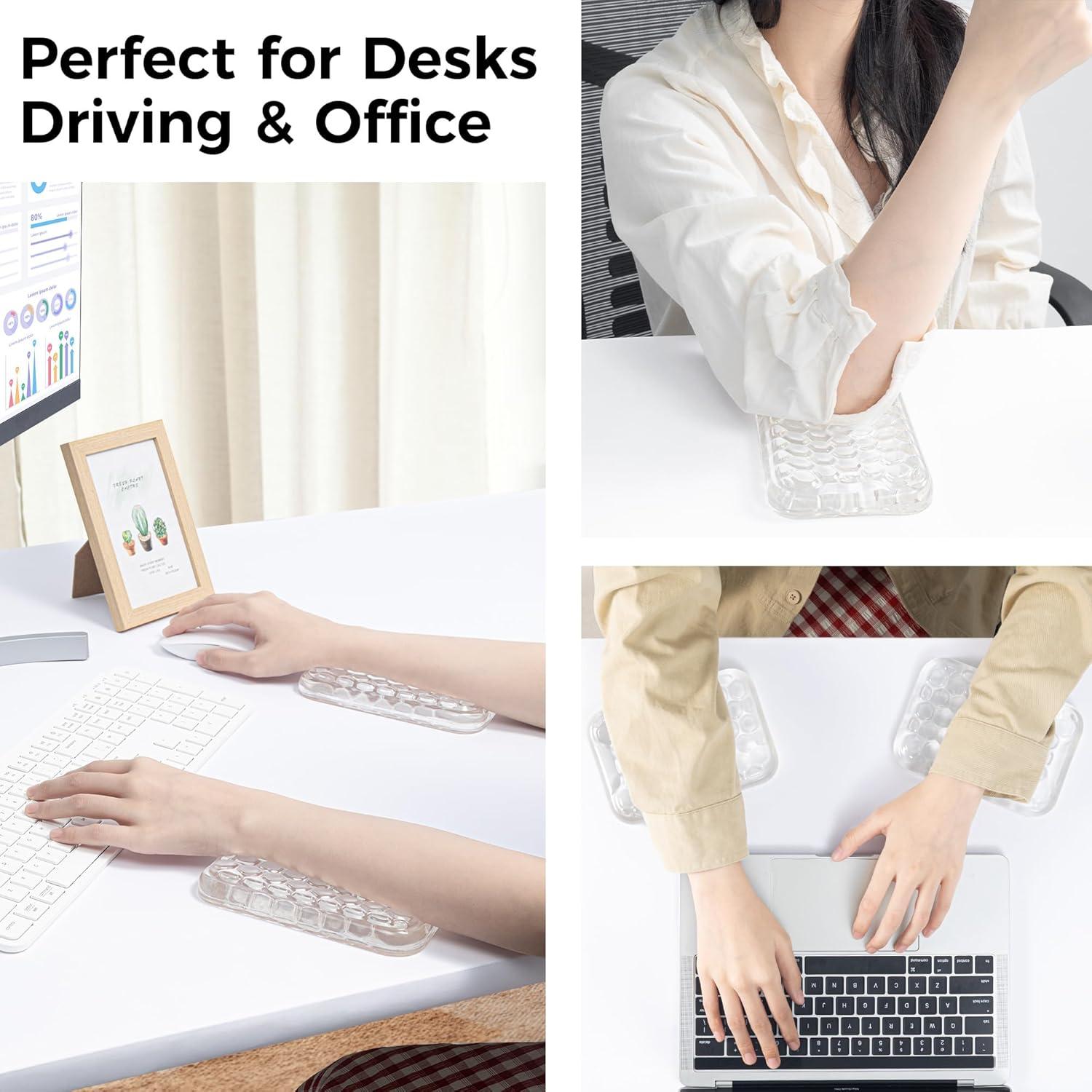 Soporte Ergonómico para Codos Ospelelf, Almohadilla de Gel