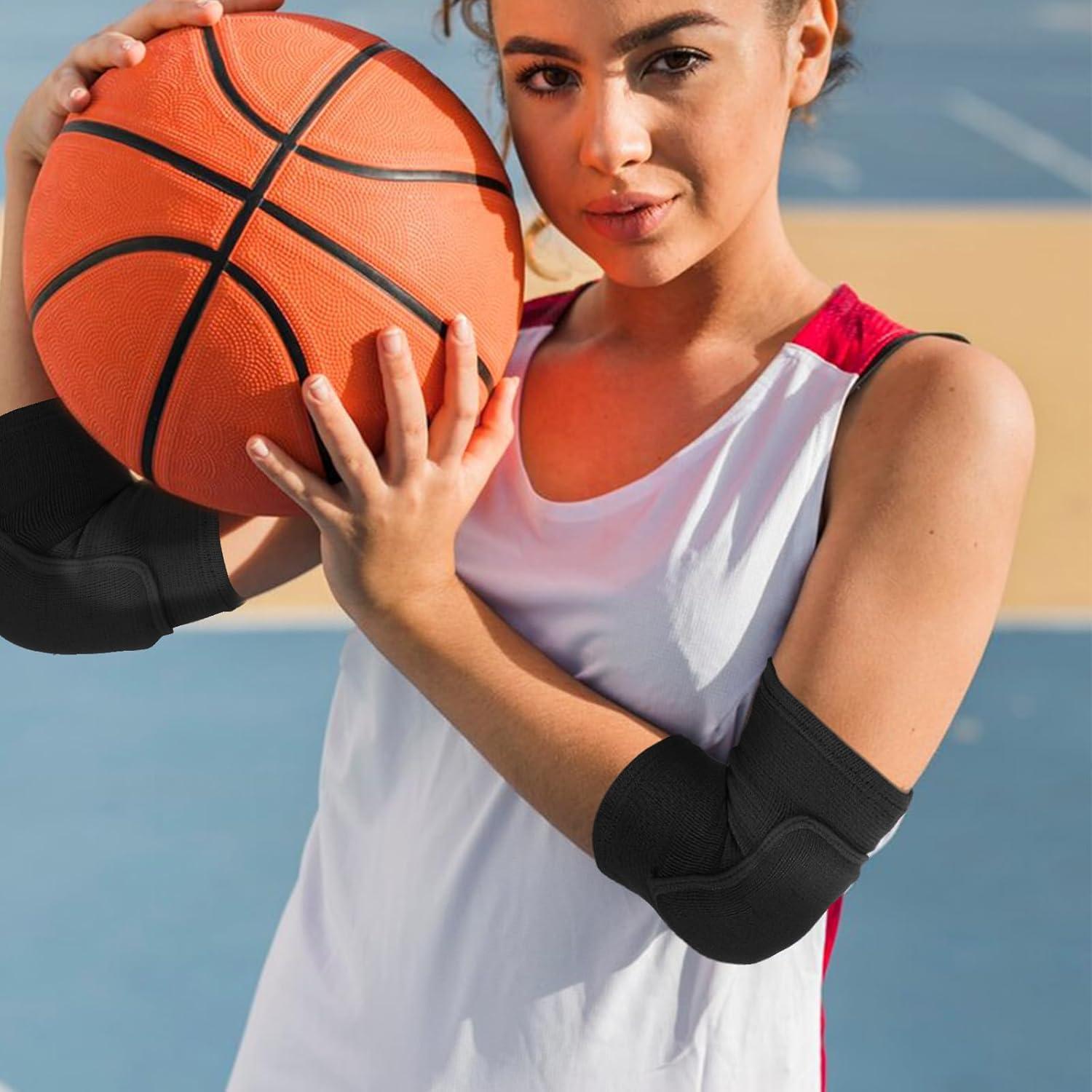 Almohadillas para Codos Deportivas Aiyorse - 2 Pares Transpirables