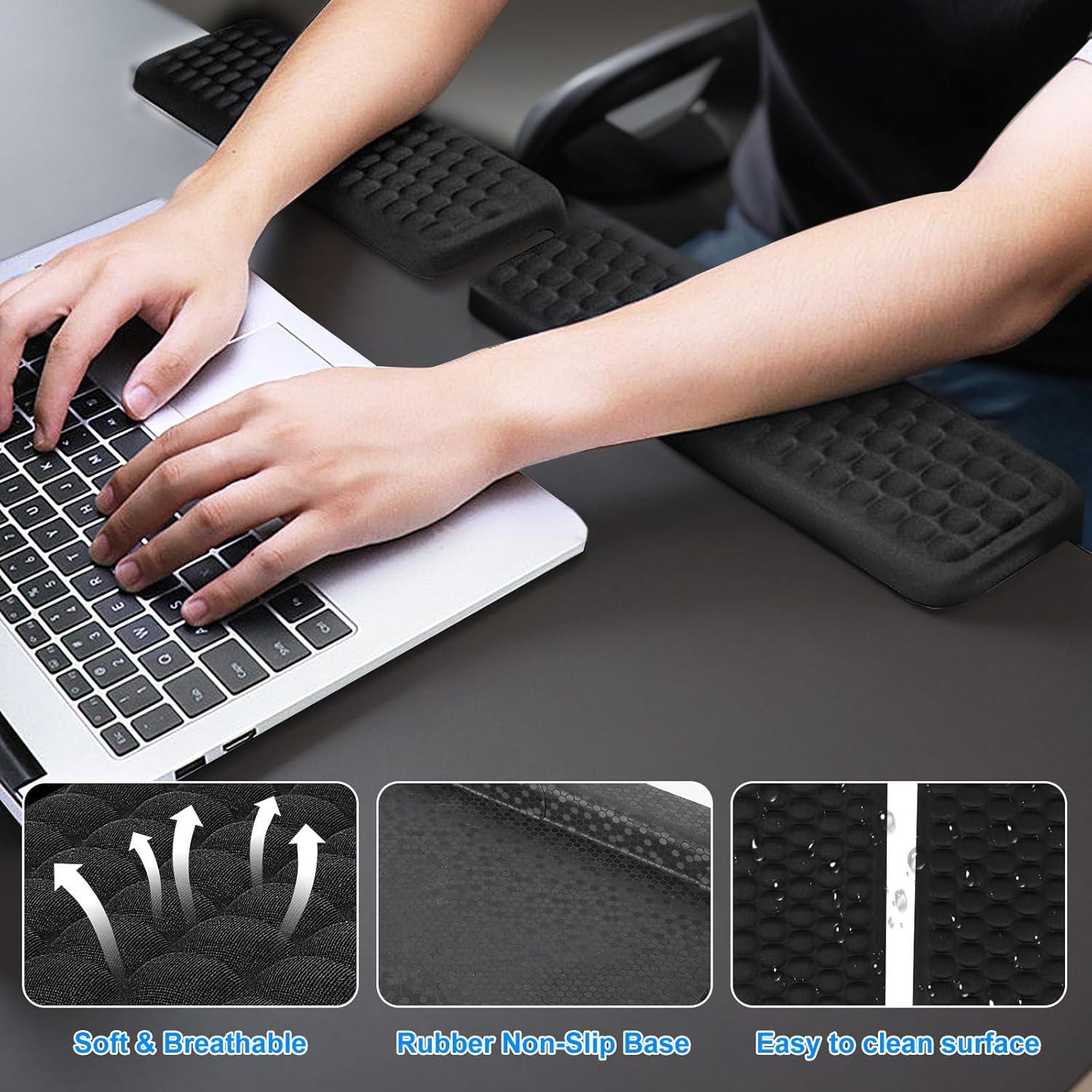Almohadilla Ergonómica ShtNeeg para Escritorio en L - 2 Piezas