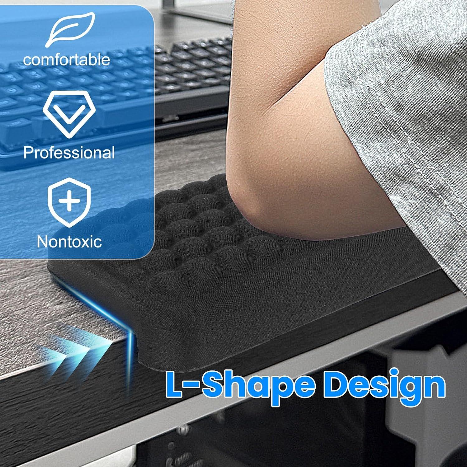 Almohadilla Ergonómica ShtNeeg para Escritorio en L - 2 Piezas