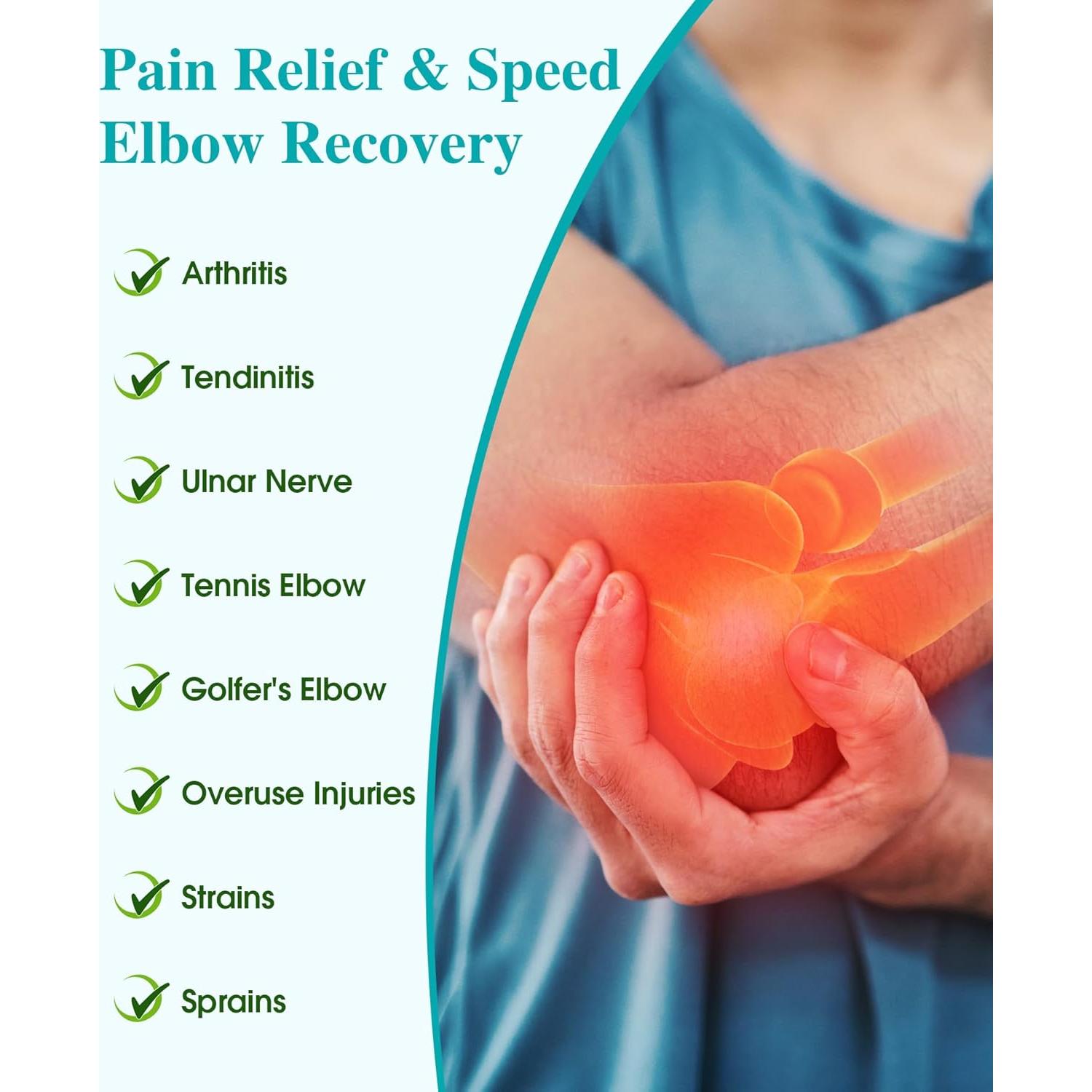 Férula de Codo Ajustable Oyakin para Tendinitis y Síndrome Ulnar