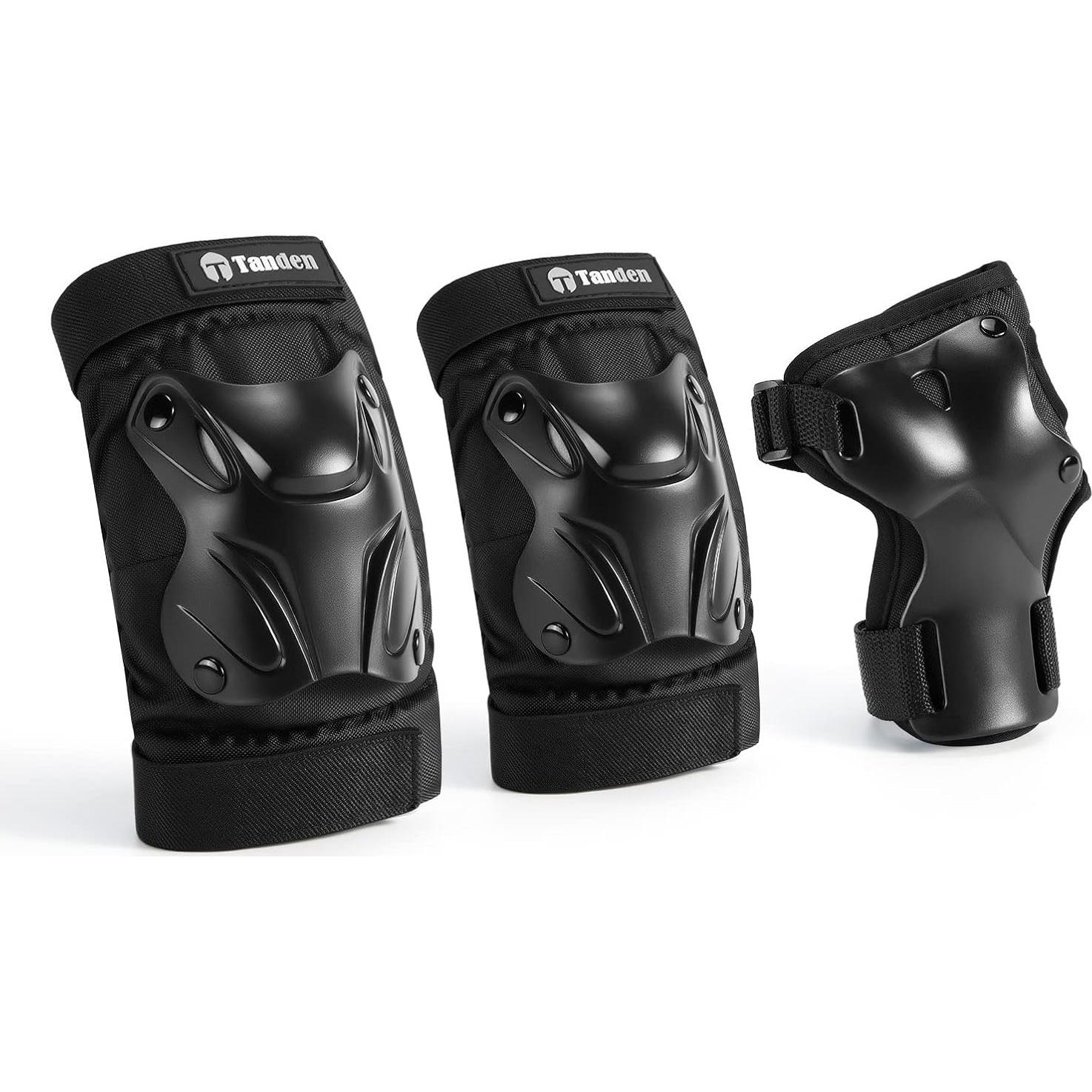 Equipo de Protección Tanden para Patinaje Adultos - Rodilleras, Codilleras y Muñequera
