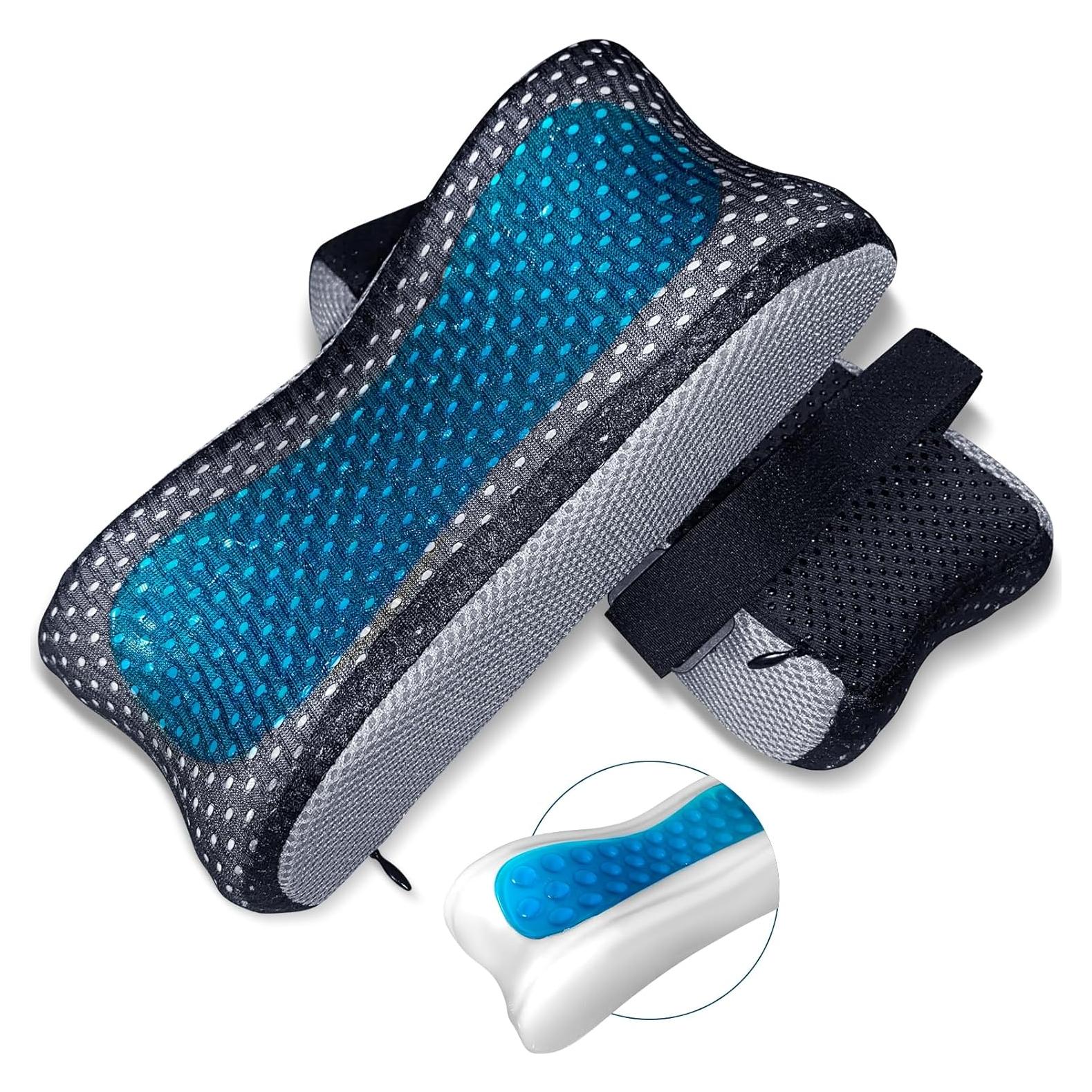 Almohadillas de Reposabrazos Ergonómicas Yazimalu con Gel Refrigerante