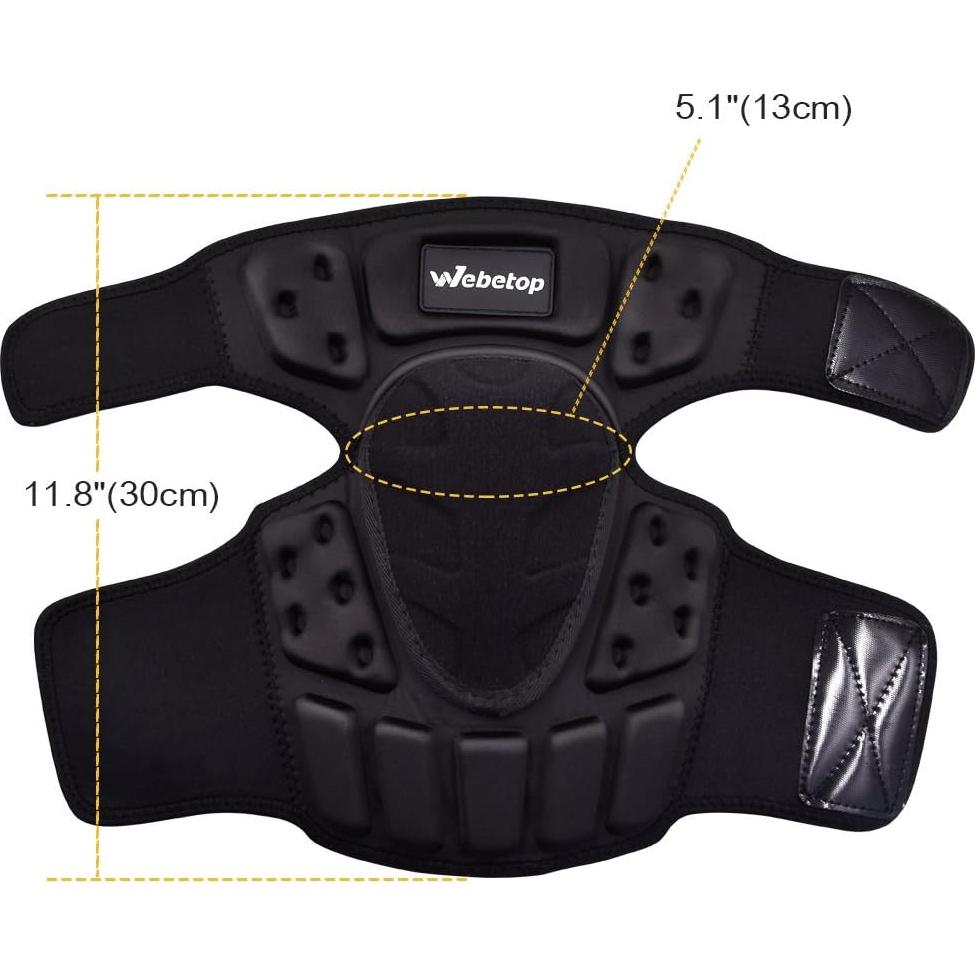 Almohadillas de Codo Webetop para Motocicleta Ajustables