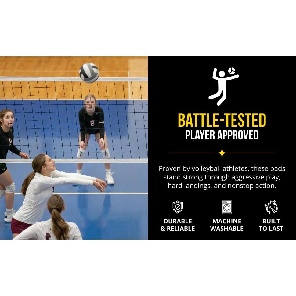 Protectores de Codo Voleibol Baylee y Yo - Espuma 10 mm