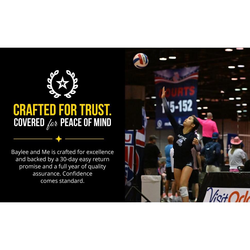 Protectores de Codo Voleibol Baylee y Yo - Espuma 10 mm