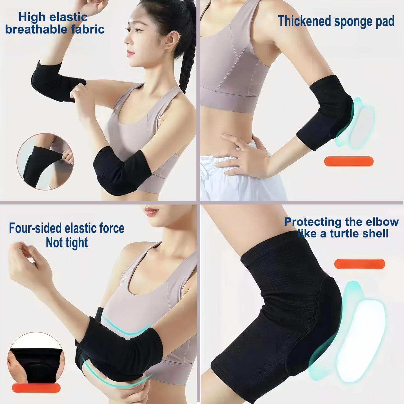 Rodilleras y Codilleras YINXIAQIYE Medianas Negras